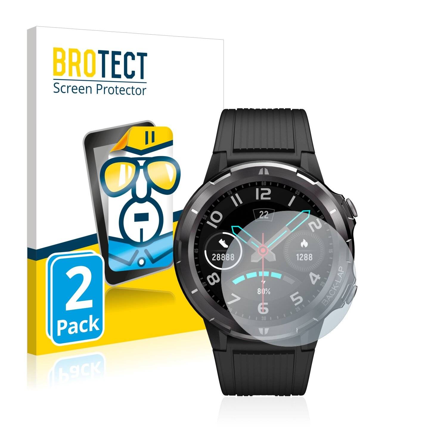 2x BROTECT HD-Clear Displayschutzfolie für Denver