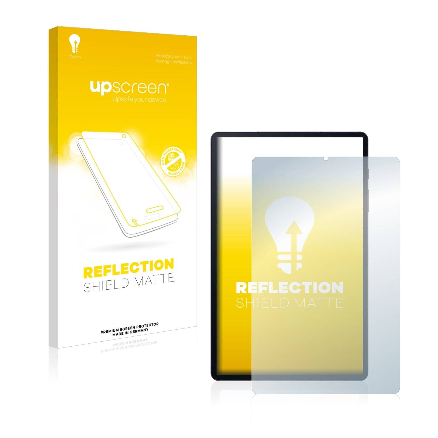 upscreen Reflection Shield Matte Premium Displayschutzfolie für Samsung Galaxy Tab S6 Lite