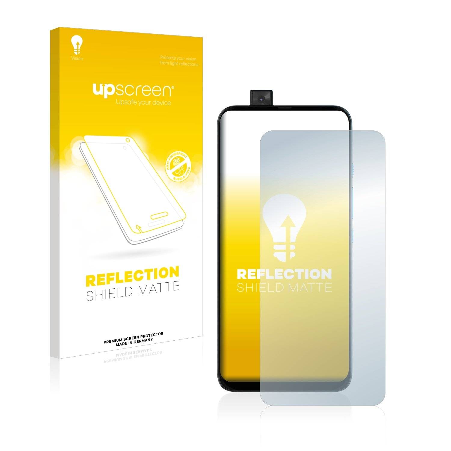 upscreen Reflection Shield Matte Premium Displayschutzfolie für Motorola One Fusion