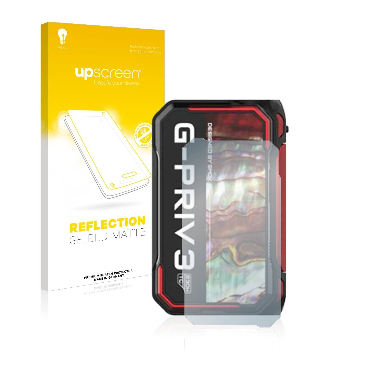upscreen Reflection Shield Matte Premium Displayschutzfolie für Smok G-Priv 3