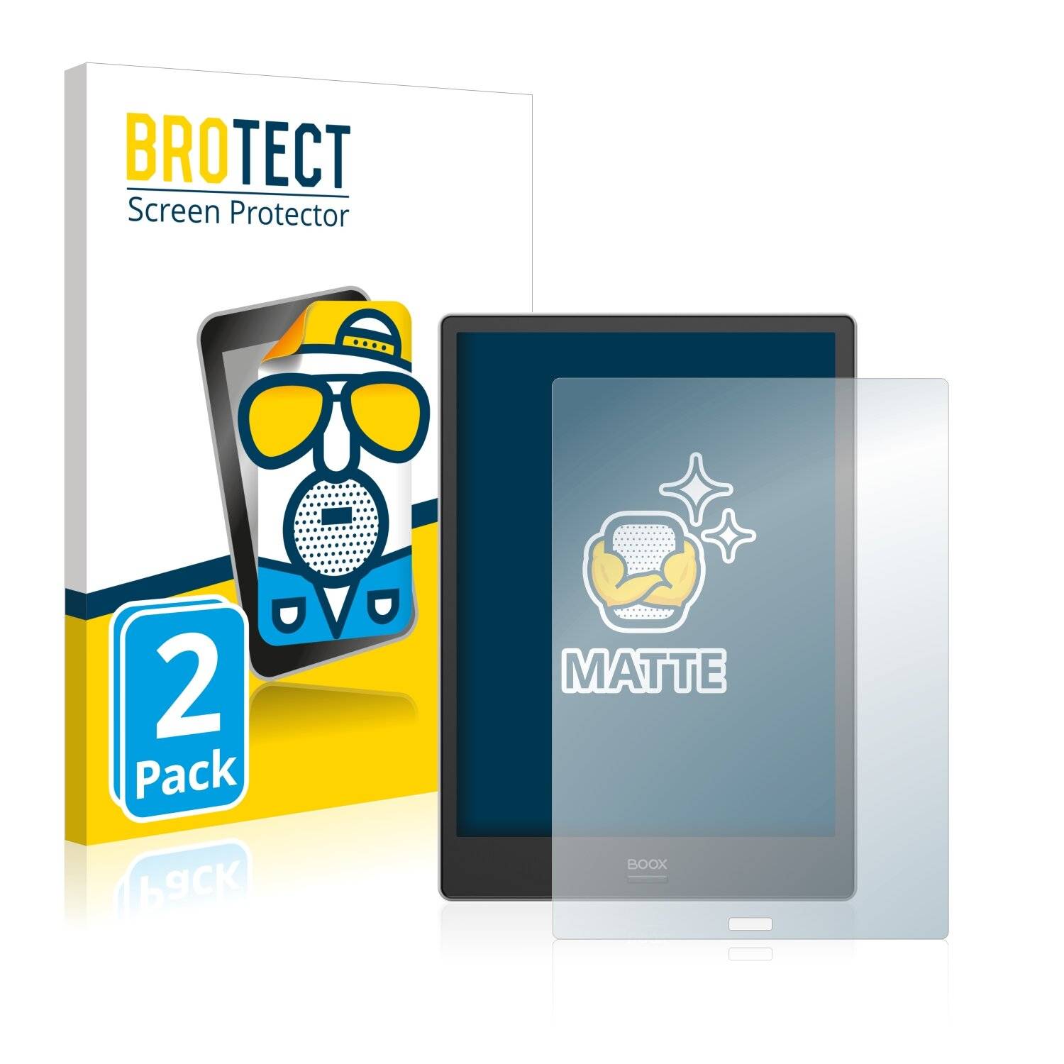 2x BROTECT Matte Displayschutzfolie für Onyx Boox Note Pro - Entspiegelt,