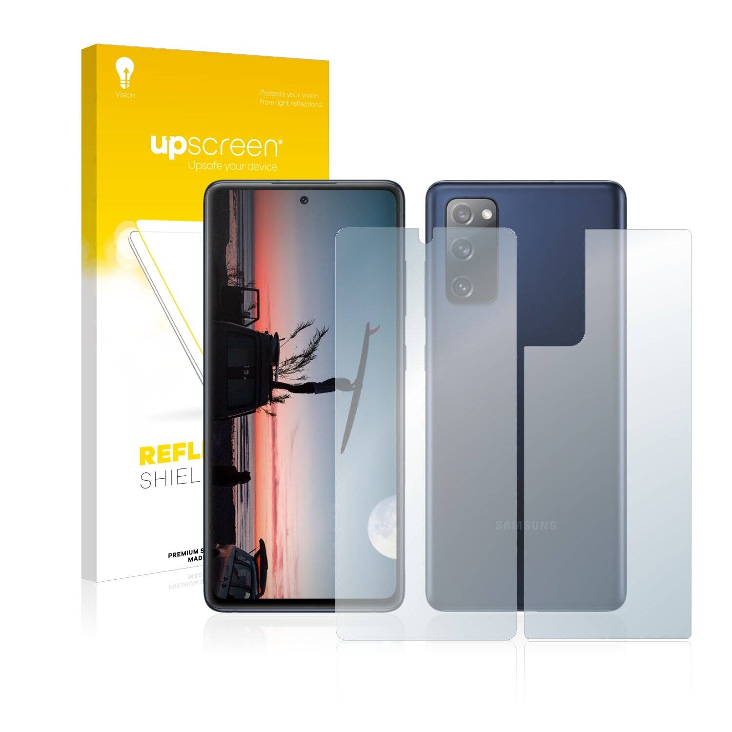 upscreen Reflection Shield Matte Premium Displayschutzfolie für Samsung Galaxy S20 FE 5G
