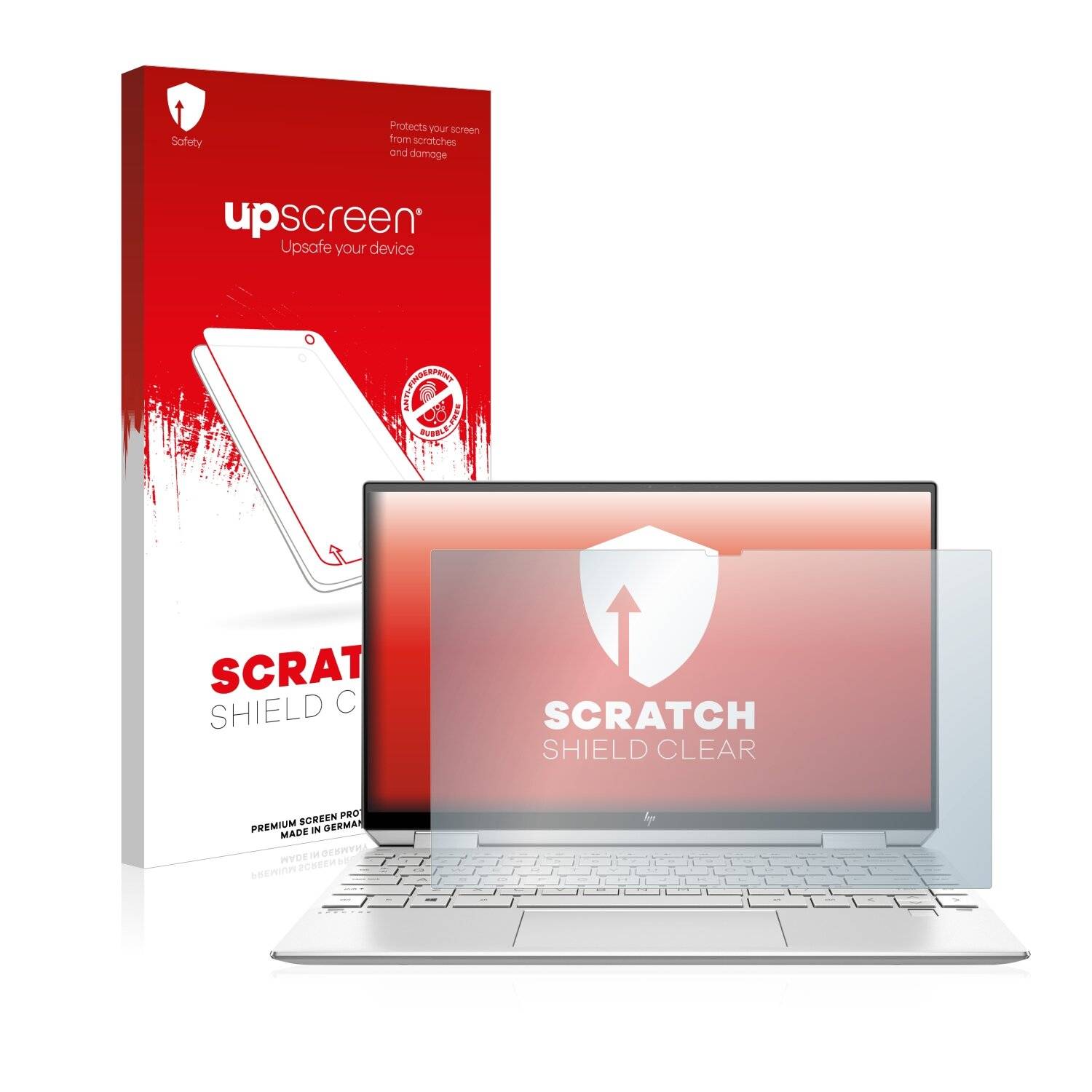 upscreen Scratch Shield Clear Premium Displayschutzfolie für HP Spectre x360