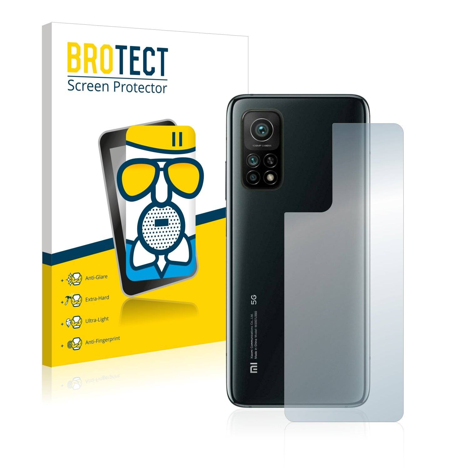 BROTECT AirGlass Matte Schutzglas Folie für Xiaomi Mi 10T