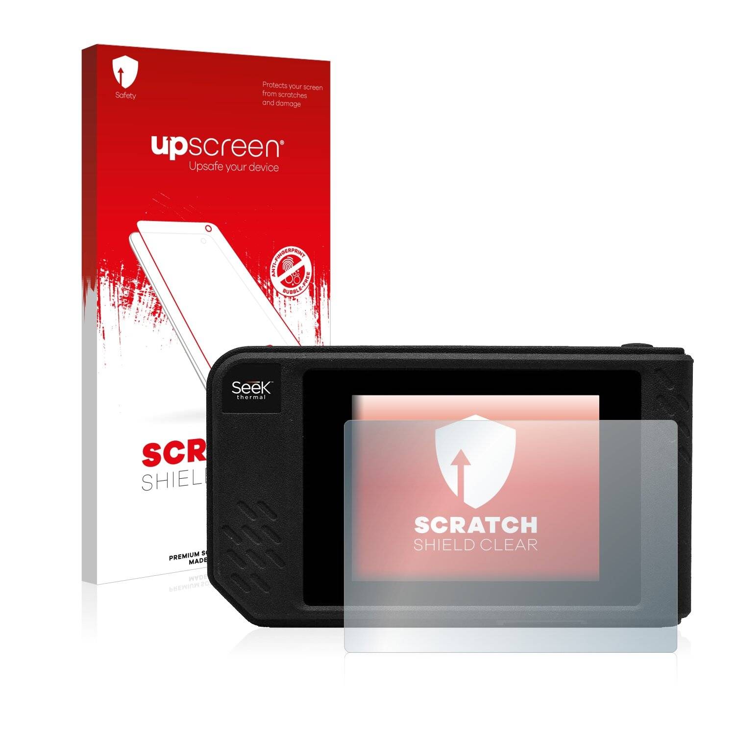 upscreen Scratch Shield Clear Premium Displayschutzfolie für Seek