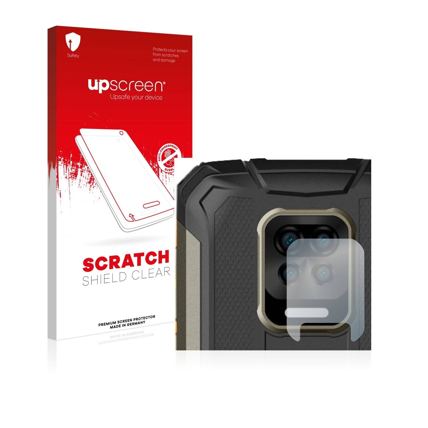 upscreen Scratch Shield Clear Premium Displayschutzfolie für Doogee S59 Pro (NUR