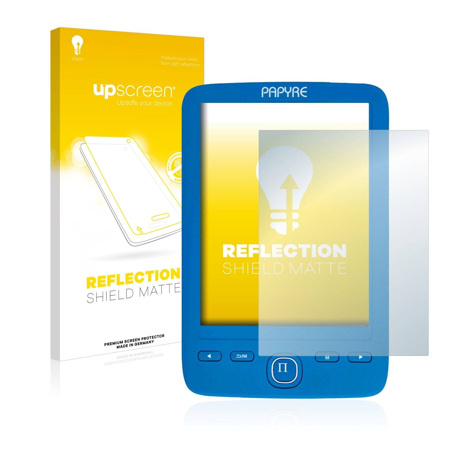 upscreen Reflection Shield Matte Premium Displayschutzfolie für Grammata Papyre