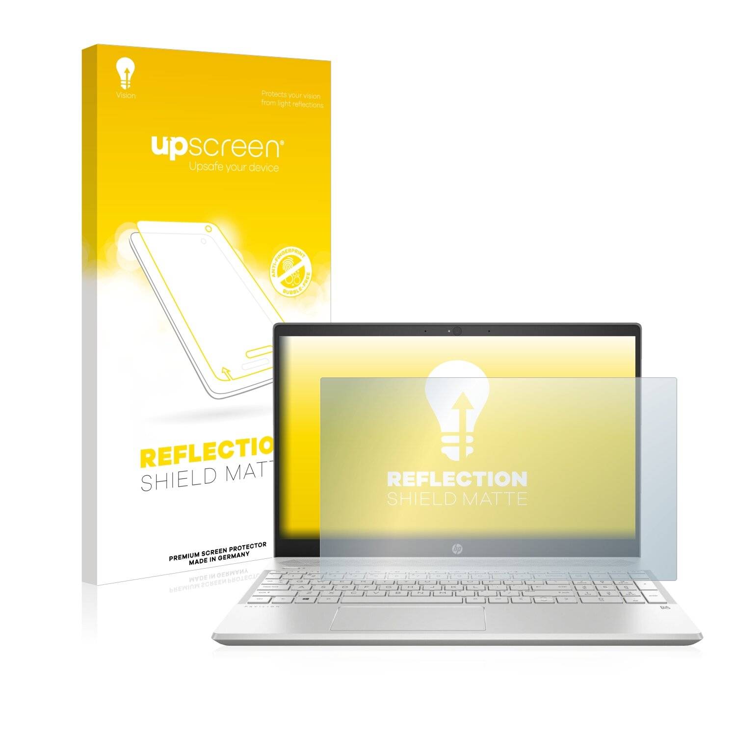 upscreen Reflection Shield Matte Premium Displayschutzfolie für HP Pavilion