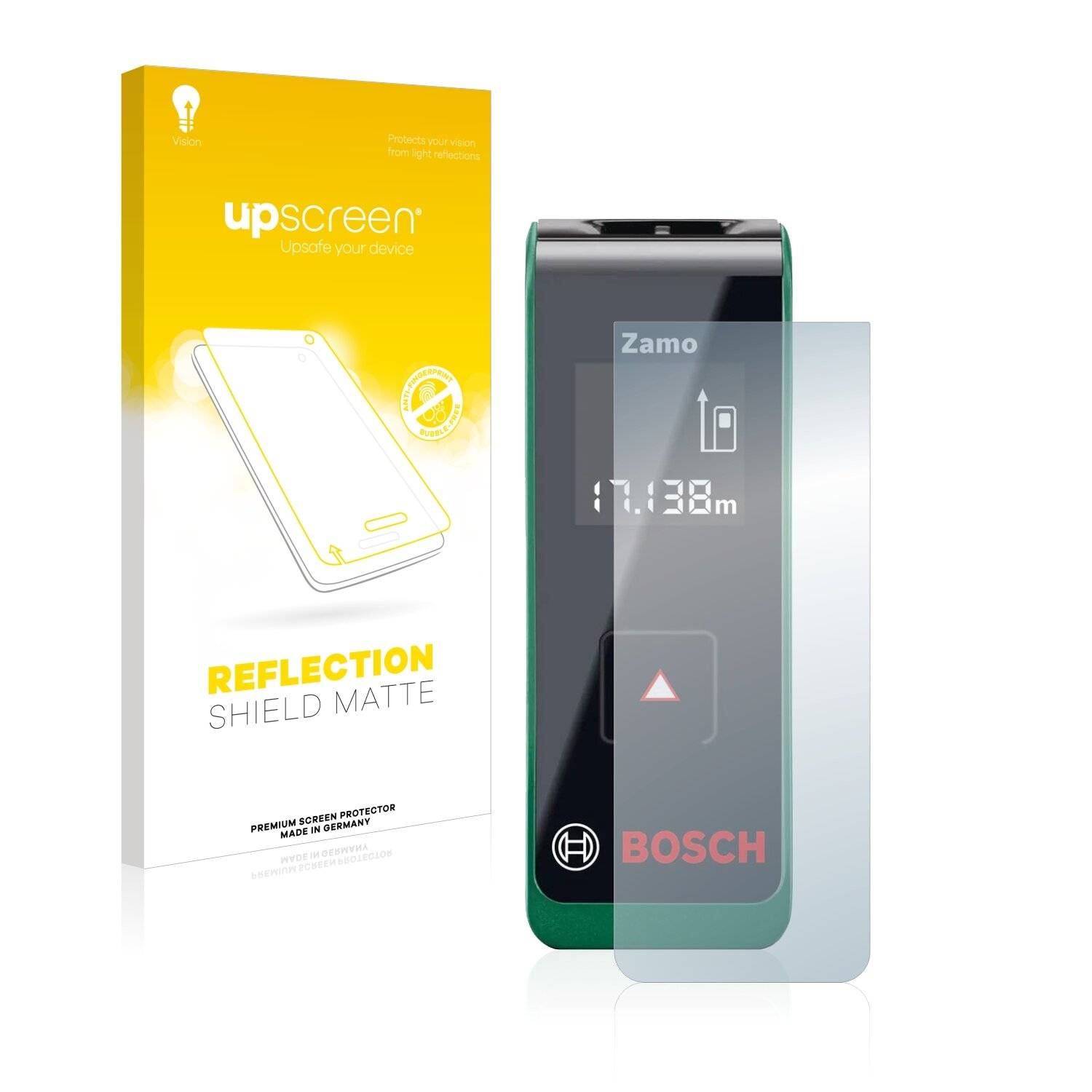 upscreen Reflection Shield Matte Premium Displayschutzfolie für Bosch Zamo