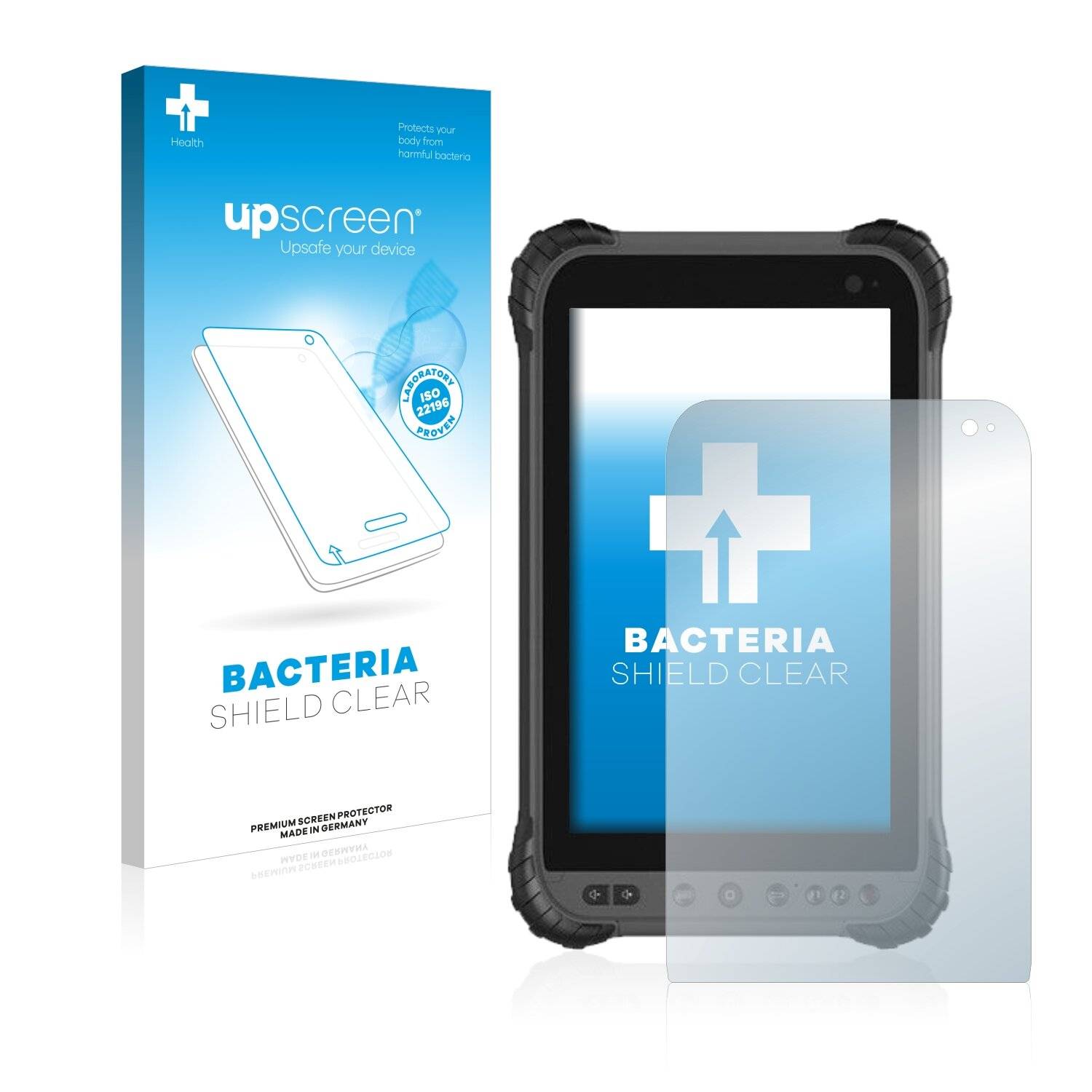 upscreen Bacteria Shield Clear Premium Antibakterielle Displayschutzfolie für Logic