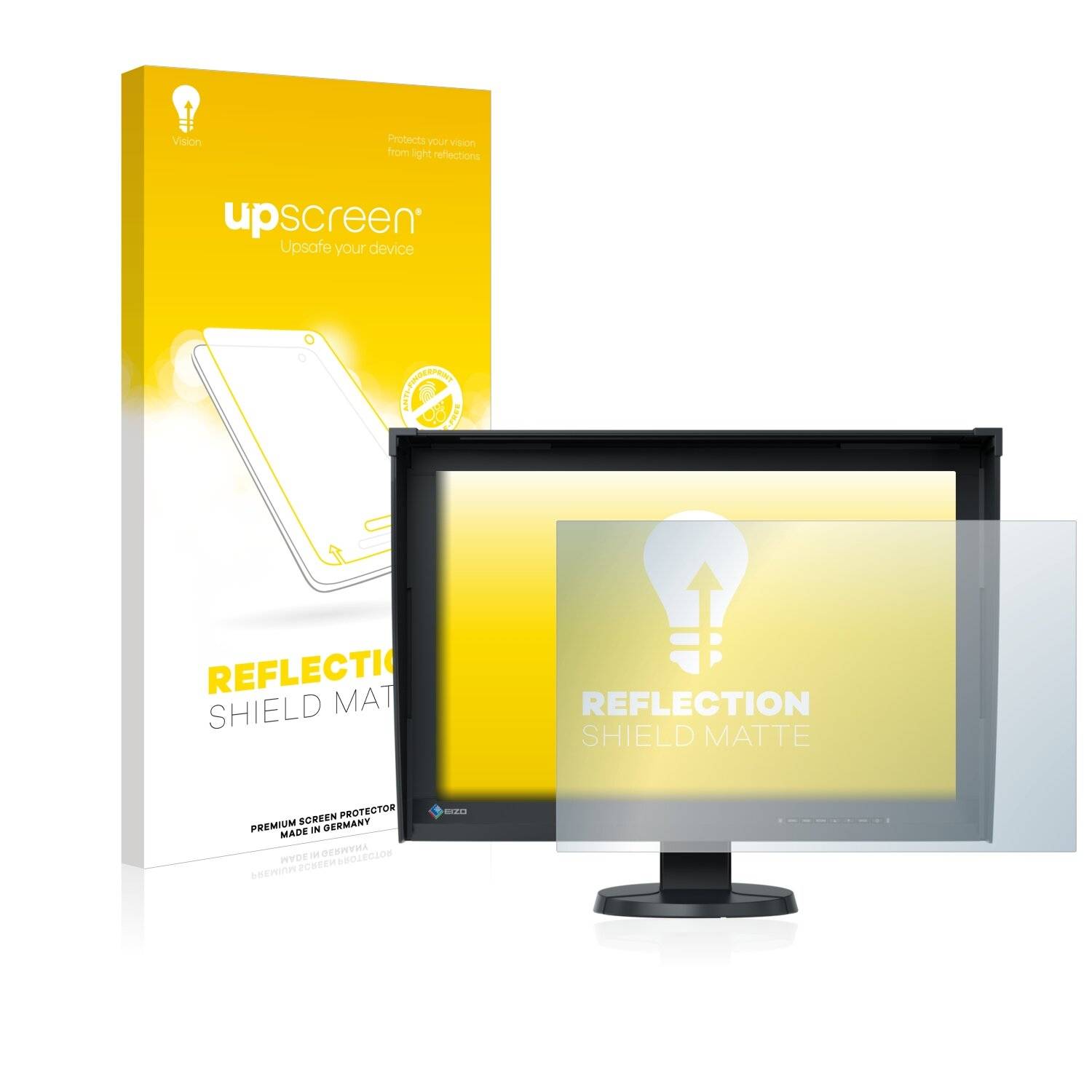 upscreen Reflection Shield Matte Premium Displayschutzfolie für Eizo