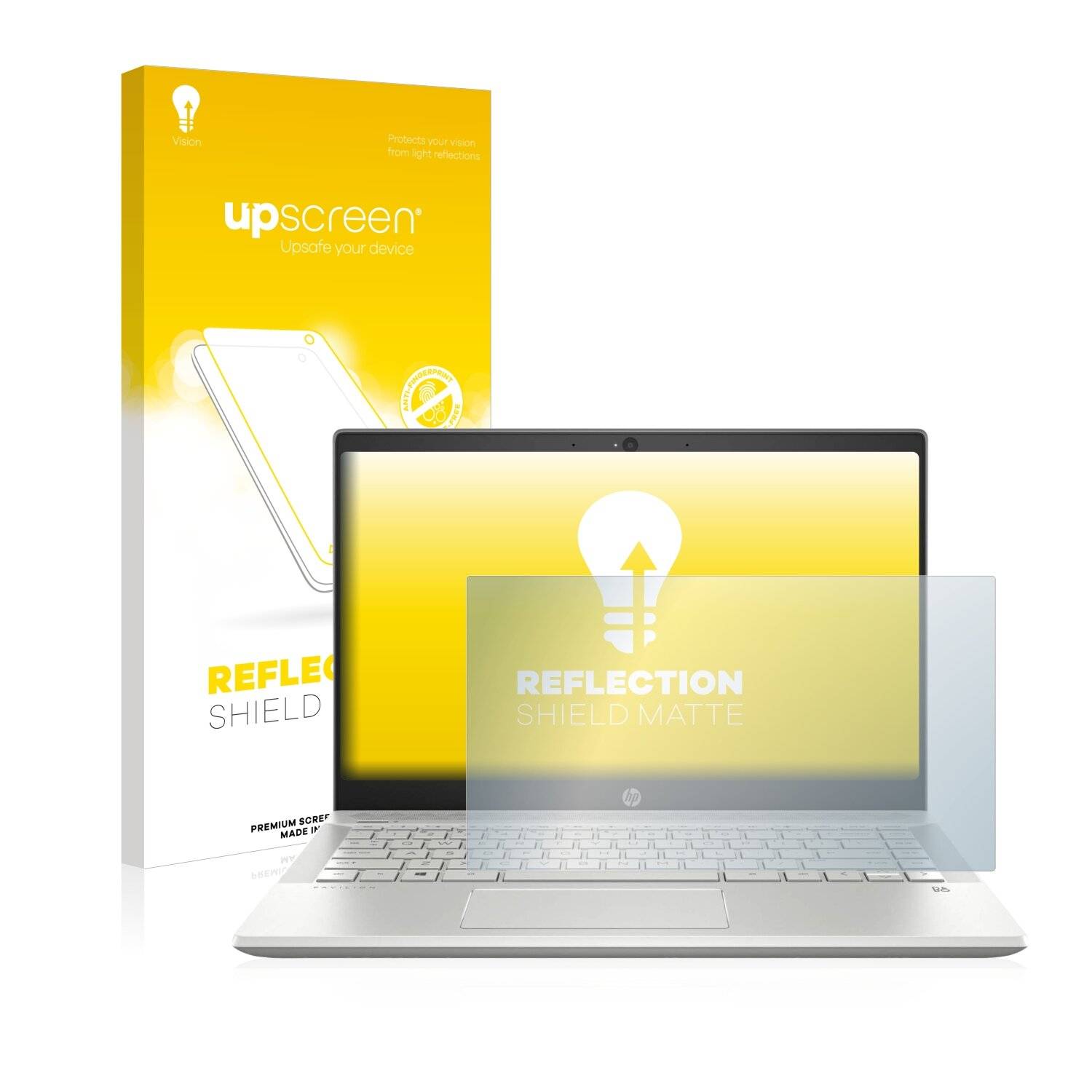 upscreen Reflection Shield Matte Premium Displayschutzfolie für HP Pavilion