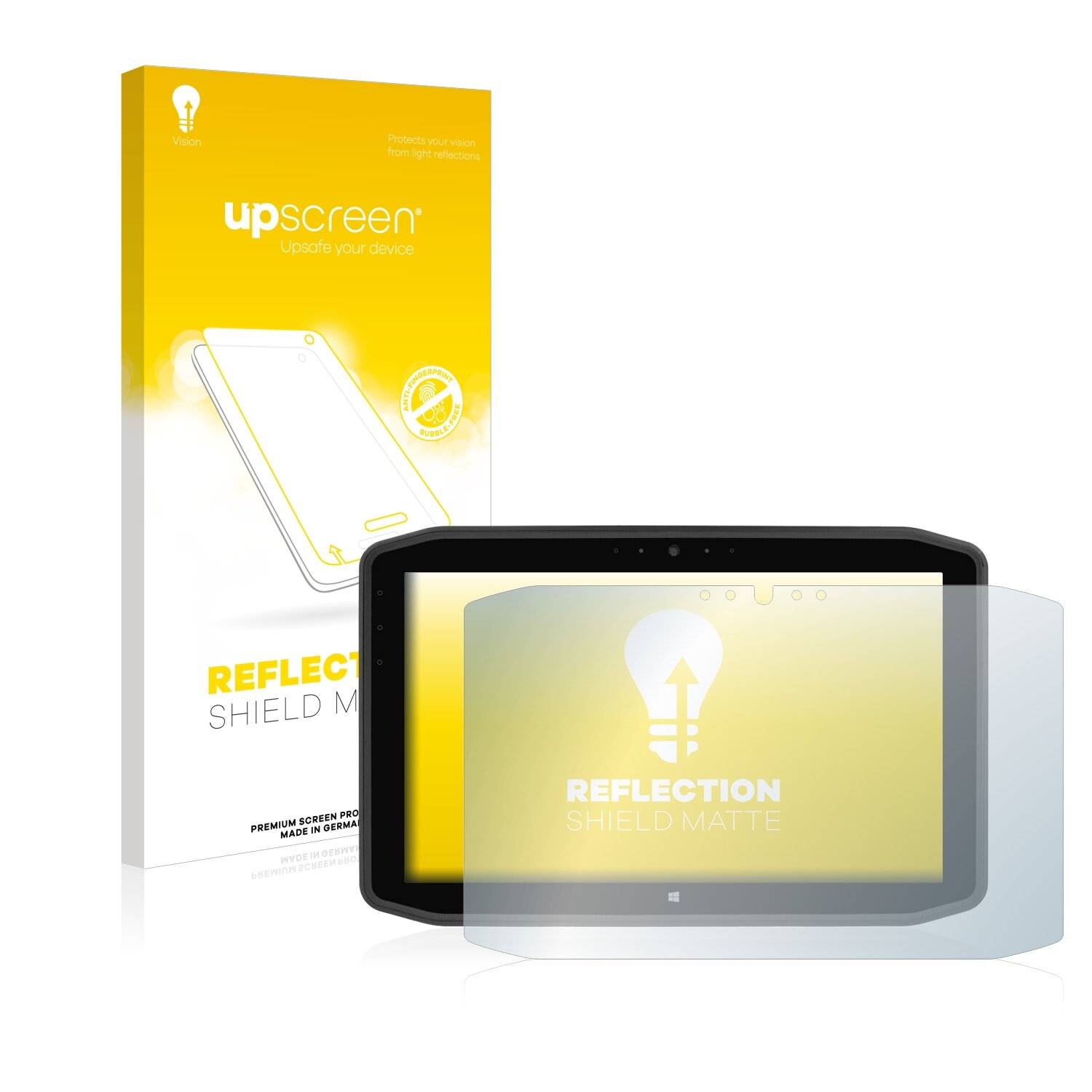 upscreen Reflection Shield Matte Premium Displayschutzfolie für Zebra Xslate