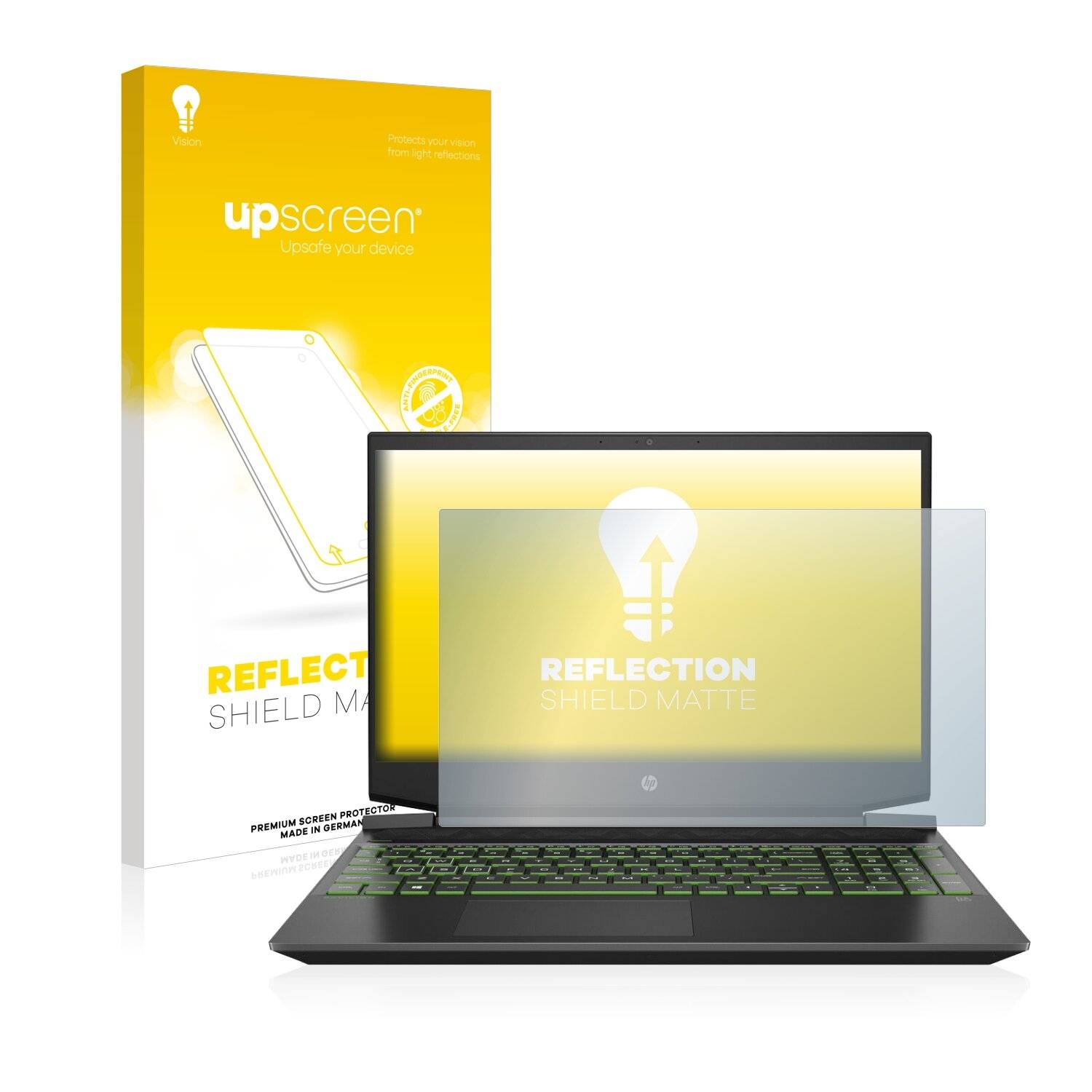 upscreen Reflection Shield Matte Premium Displayschutzfolie für HP Pavilion