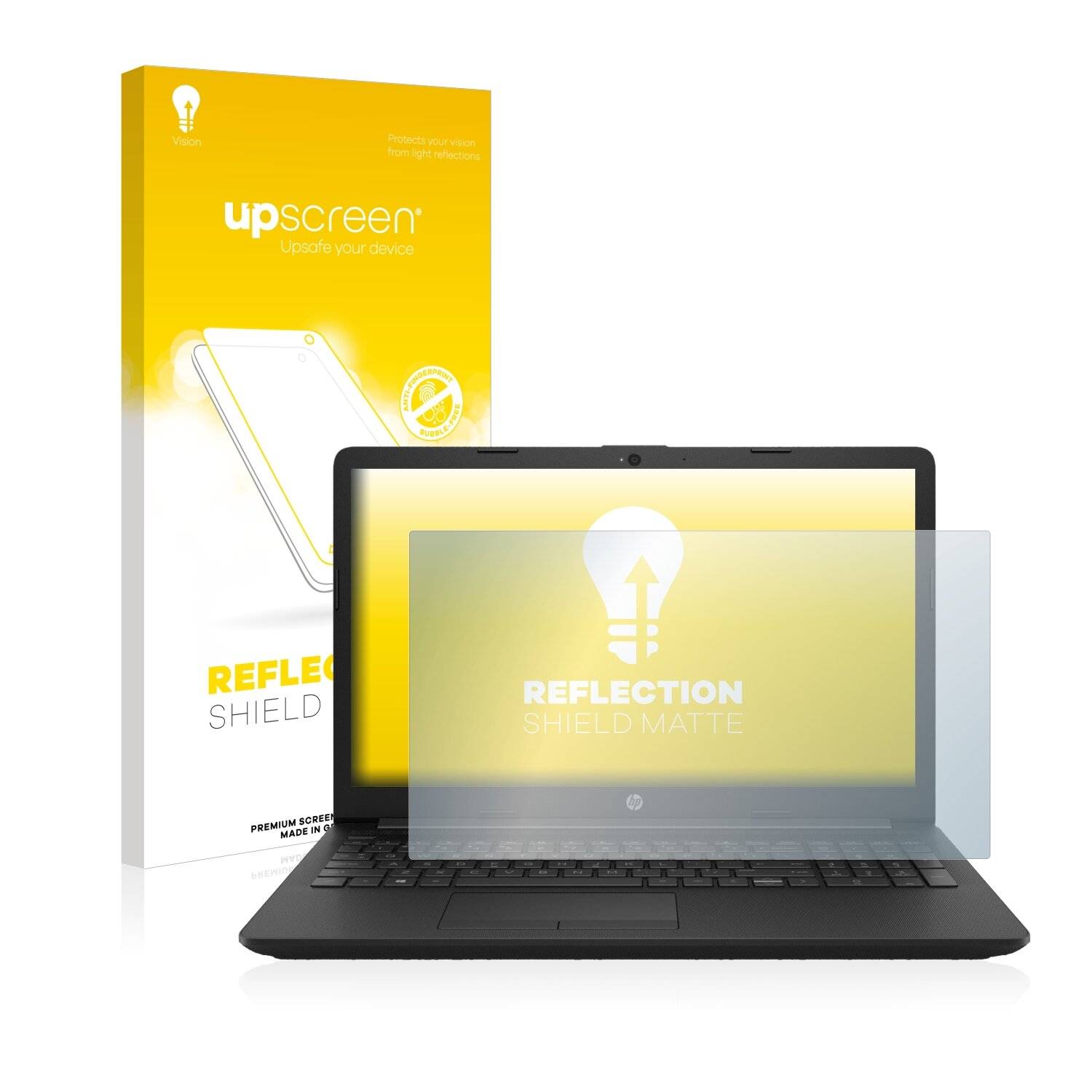 upscreen Reflection Shield Matte Premium Displayschutzfolie für HP
