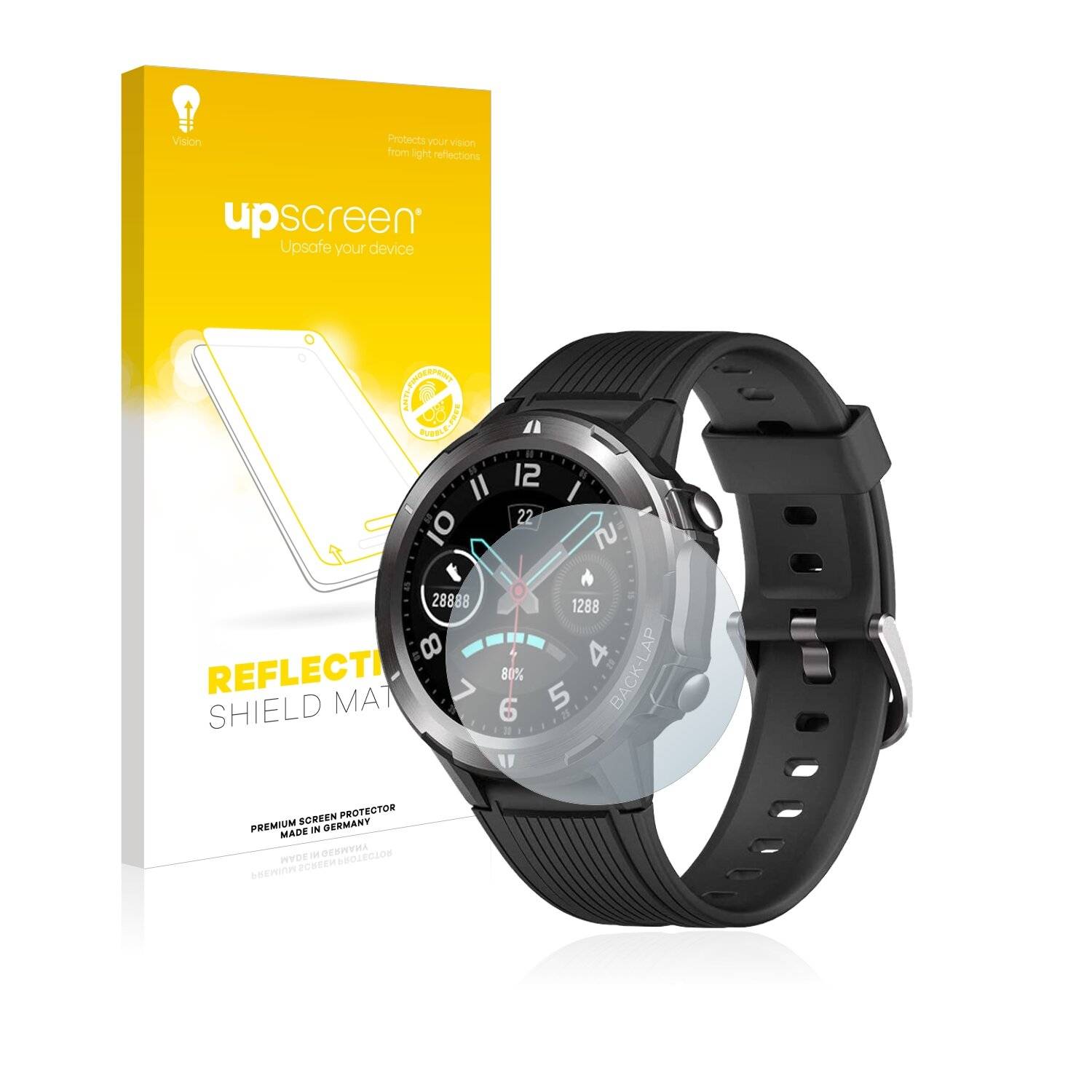 upscreen Reflection Shield Matte Premium Displayschutzfolie für HP EliteBook x360 830