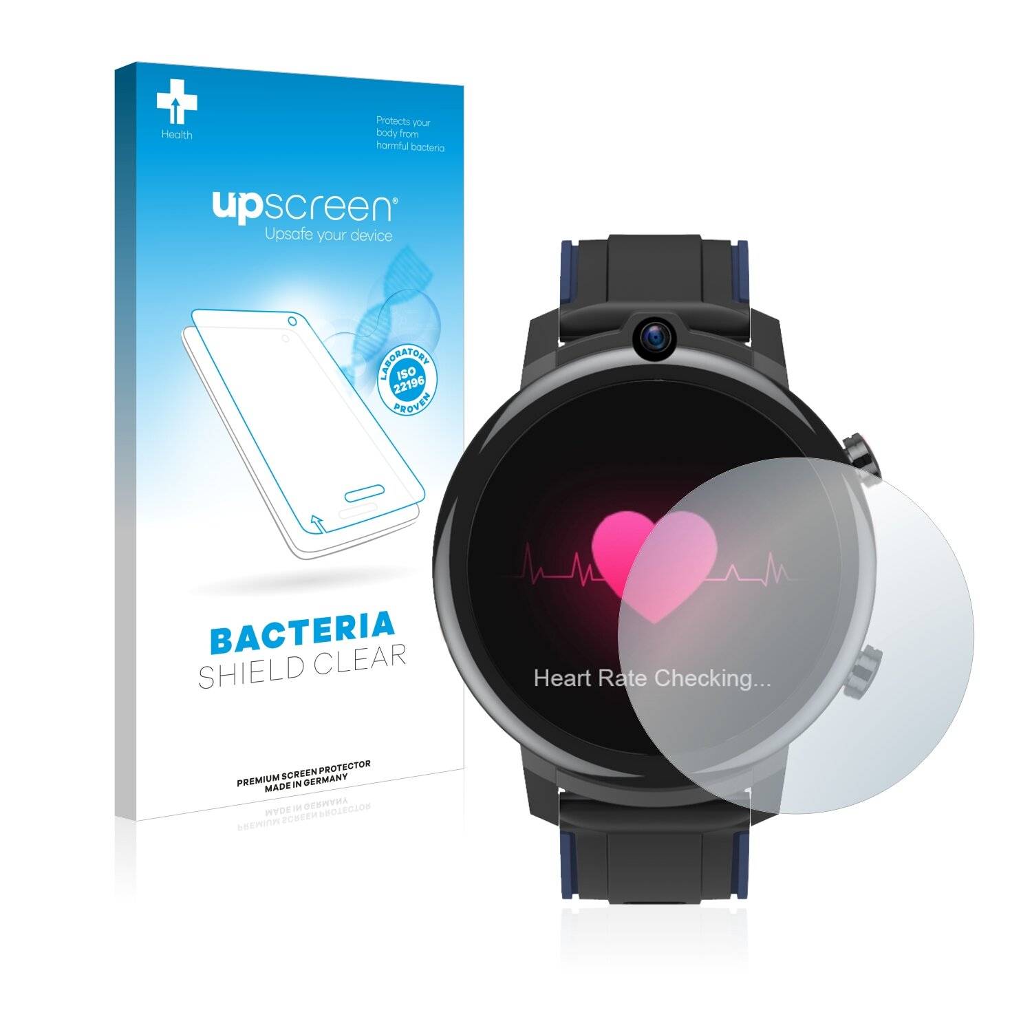 upscreen Bacteria Shield Clear Premium Antibakterielle Displayschutzfolie für Kospet