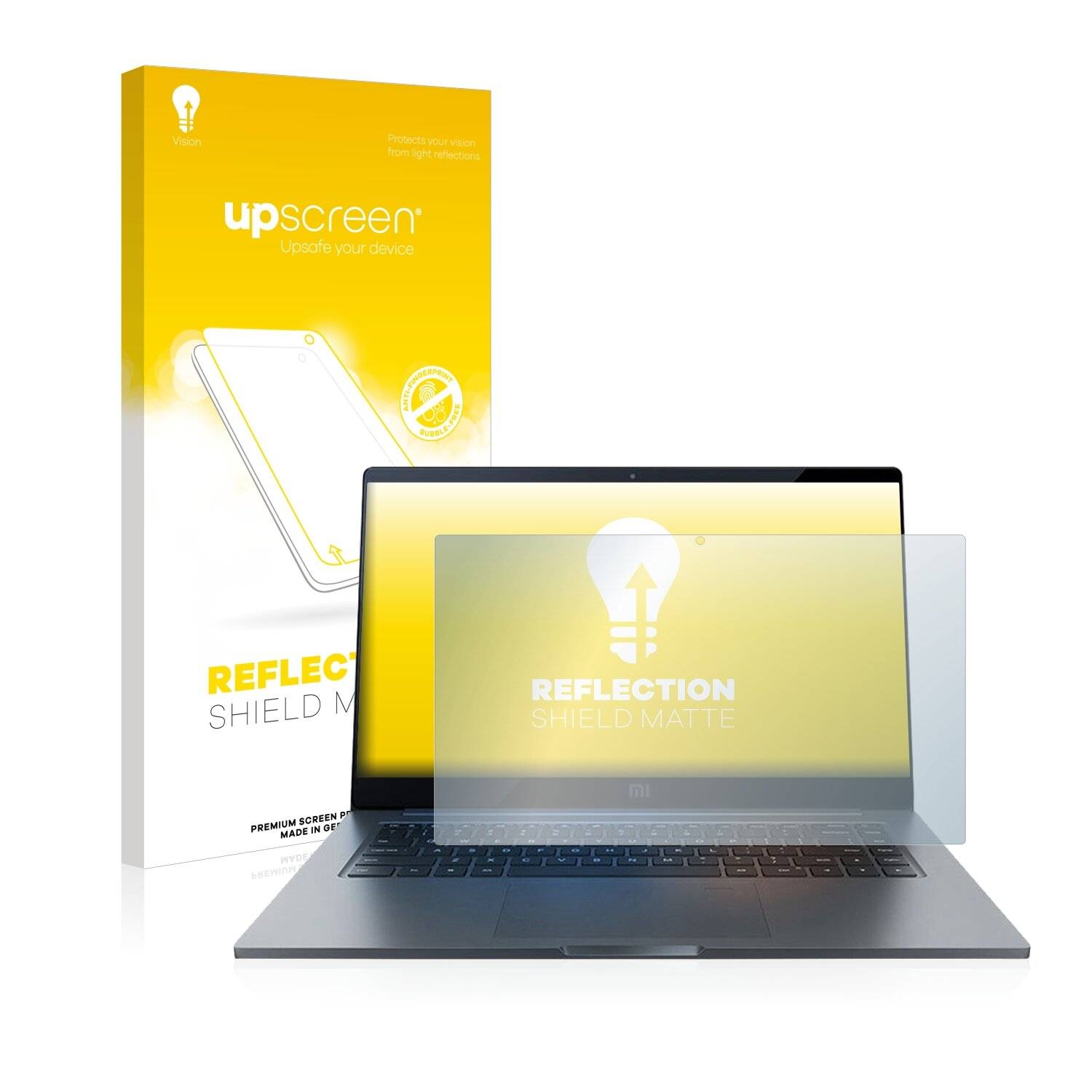 upscreen Reflection Shield Matte Premium Displayschutzfolie für Xiaomi Mi Notebook Pro