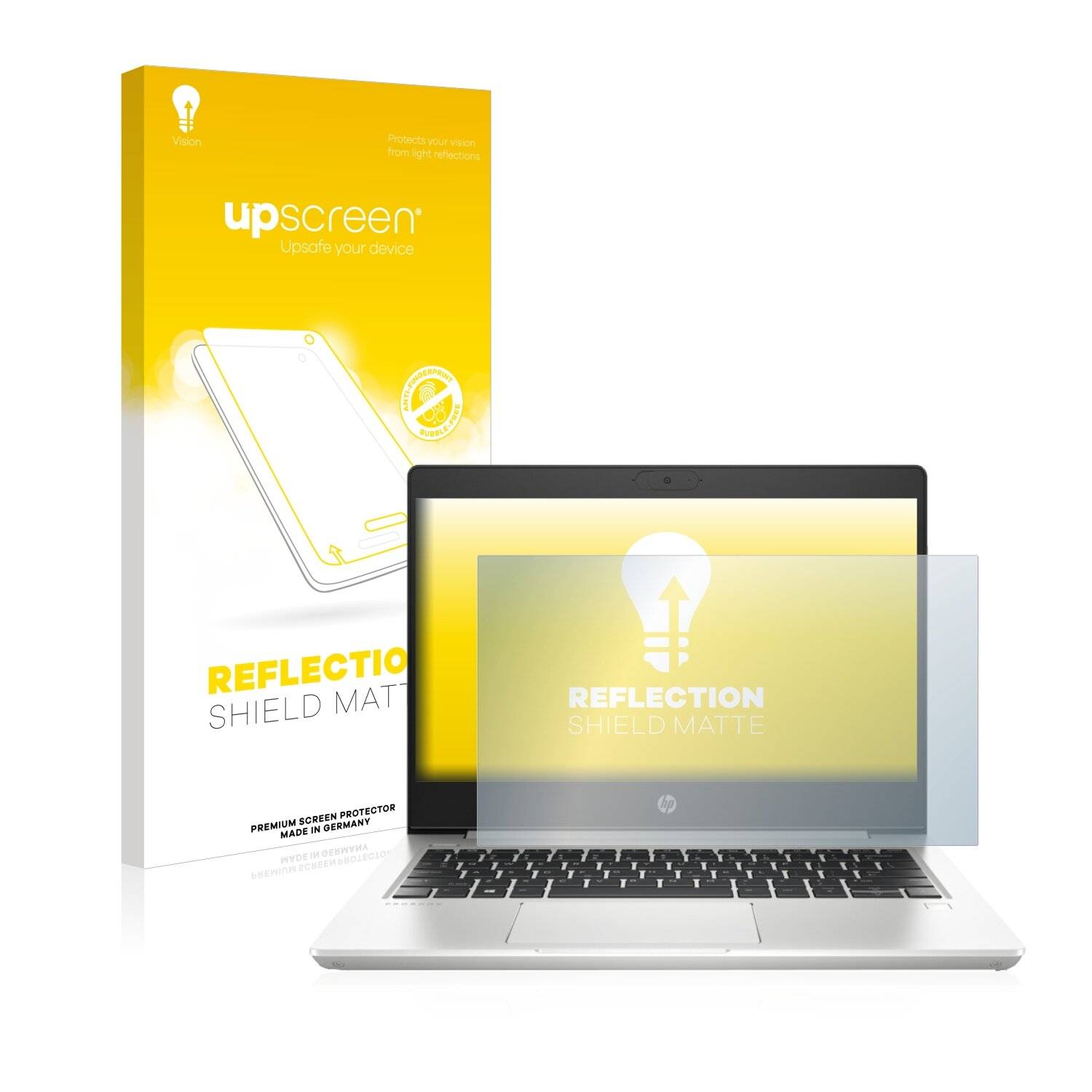 upscreen Reflection Shield Matte Premium Displayschutzfolie für HP ProBook 430