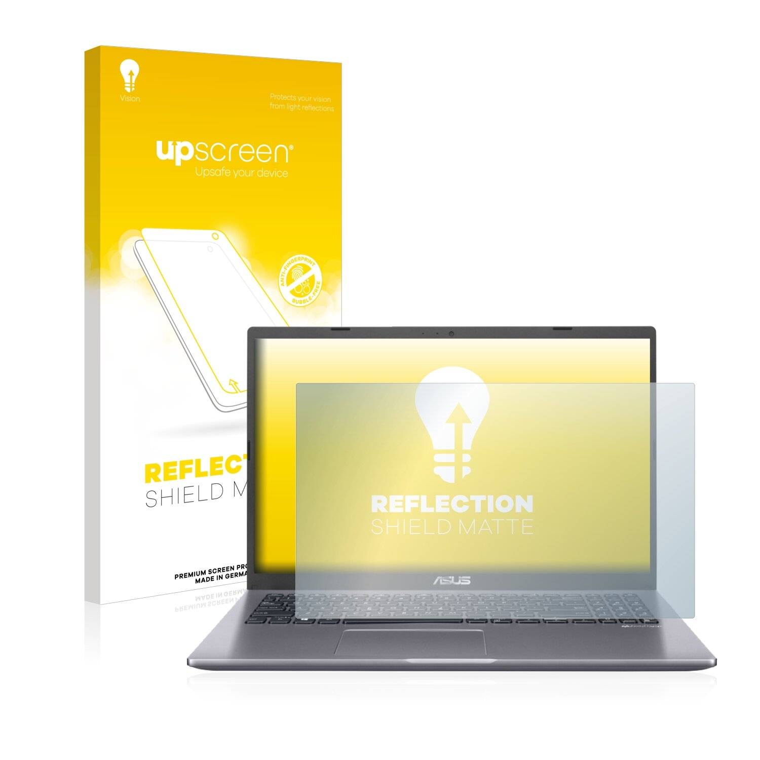 upscreen Reflection Shield Matte Premium Displayschutzfolie für Asus VivoBook 15