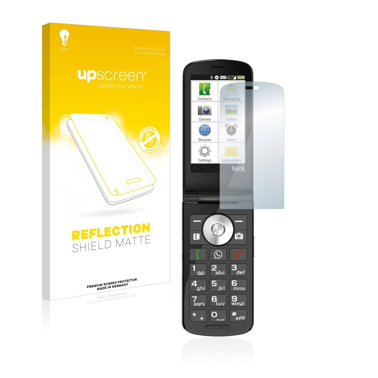 upscreen Reflection Shield Matte Premium Displayschutzfolie für Emporia