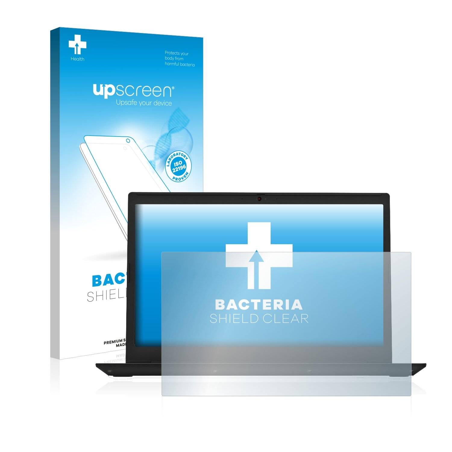 upscreen Bacteria Shield Clear Premium Antibakterielle Displayschutzfolie für Lenovo V340