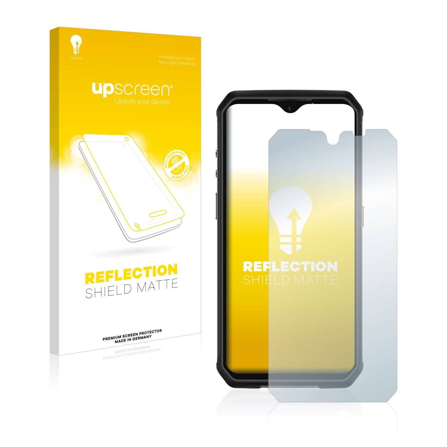 upscreen Reflection Shield Matte Premium Displayschutzfolie für Ulefone Armor