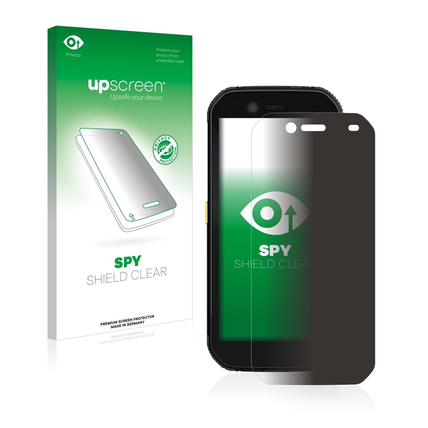 upscreen Spy Shield Clear Premium Blickschutzfolie für Caterpillar Cat
