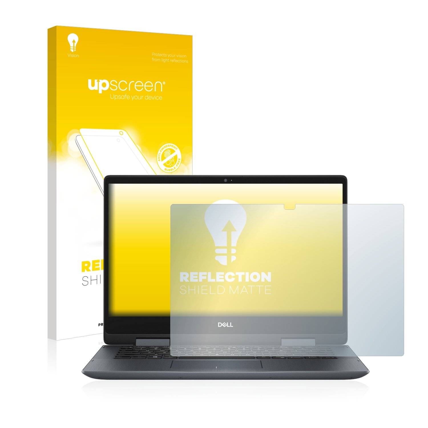 upscreen Reflection Shield Matte Premium Displayschutzfolie für Dell Inspiron 14