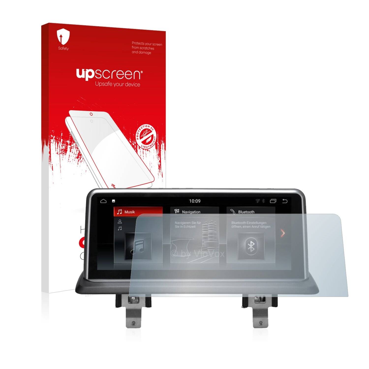 upscreen Hybrid Glass Clear Premium Schutzglas Folie für BMW 2 F22 2013-2016 VioVox 8211