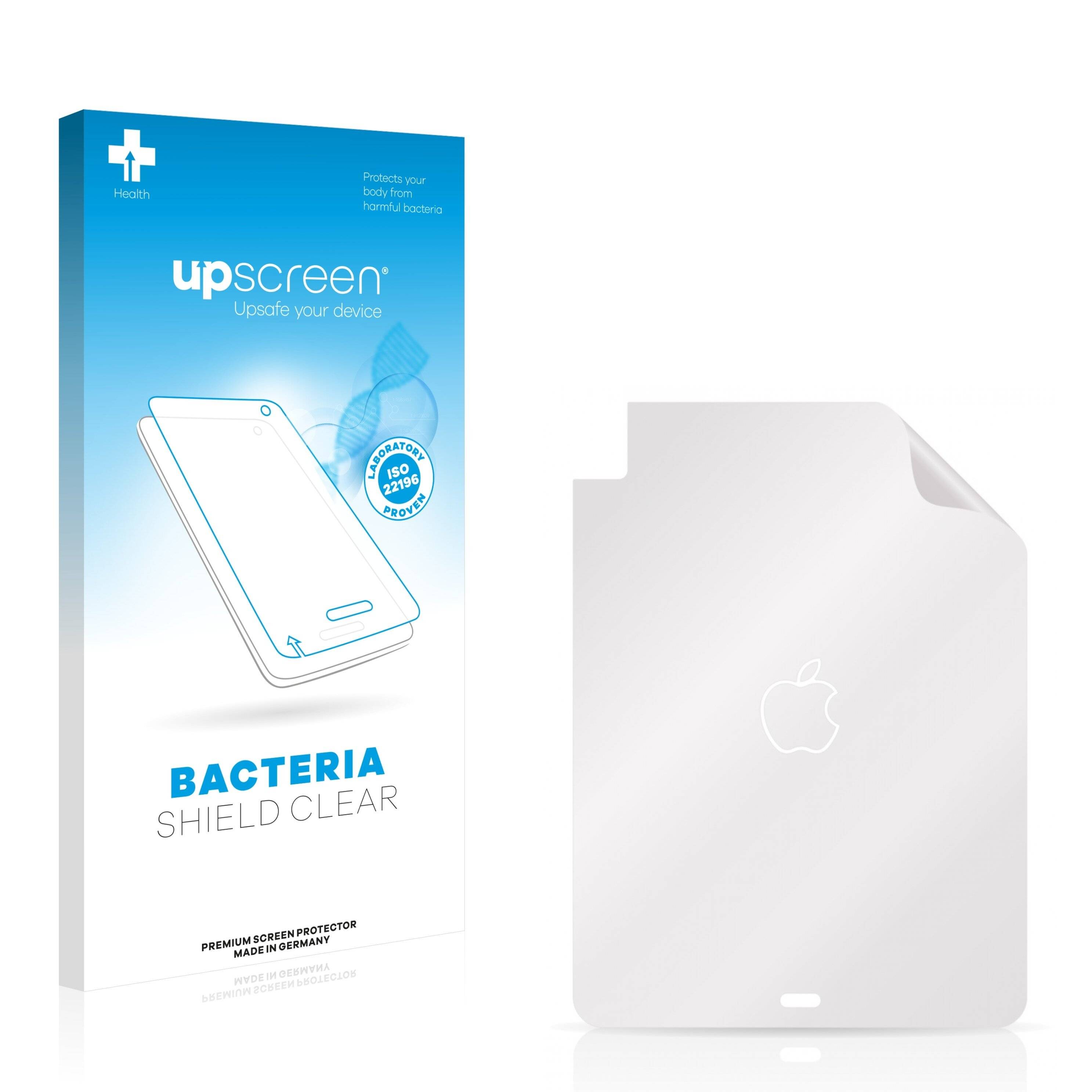 upscreen Bacteria Shield Clear Premium Antibakterielle Displayschutzfolie für Apple iPad Air