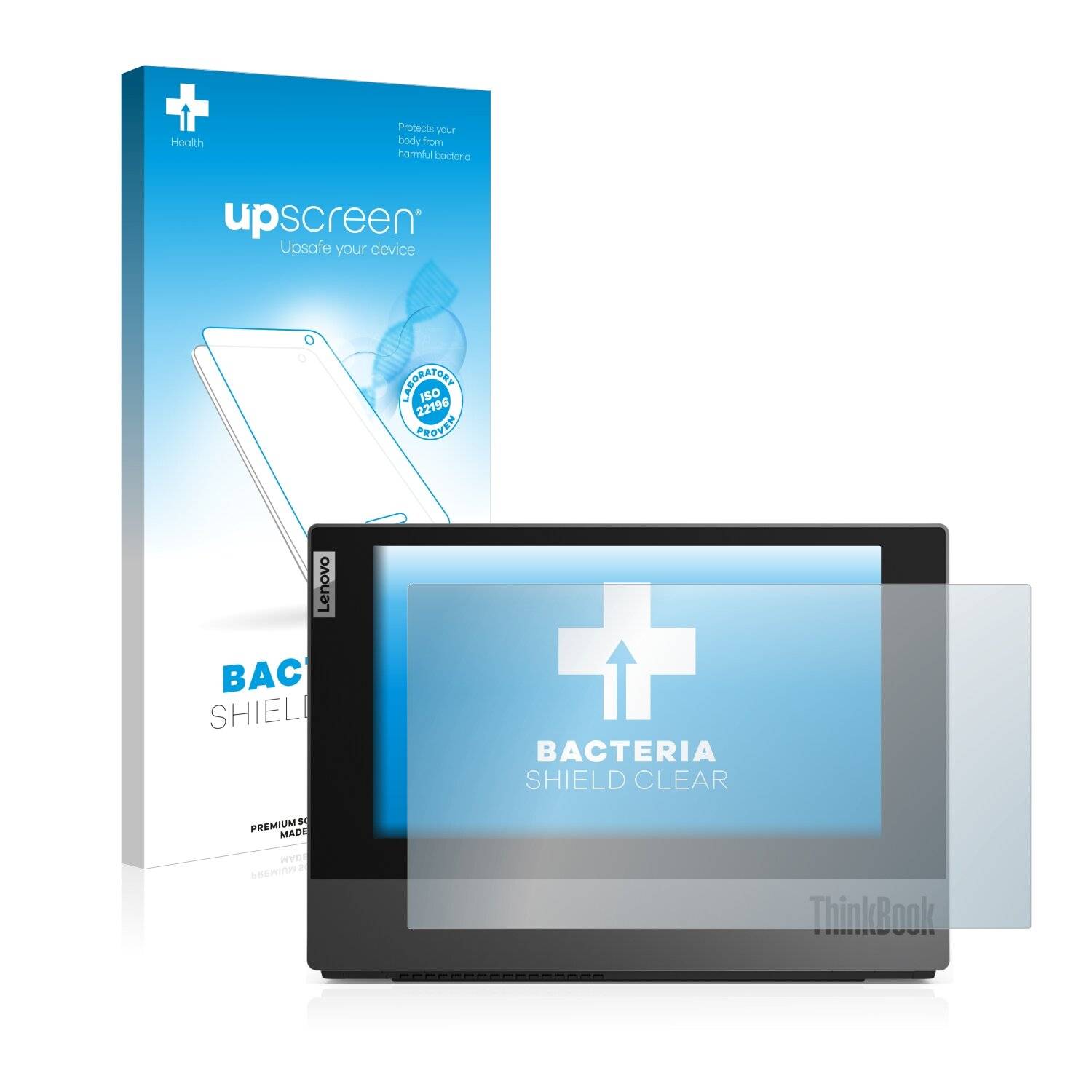 upscreen Bacteria Shield Clear Premium Antibakterielle Displayschutzfolie für Lenovo