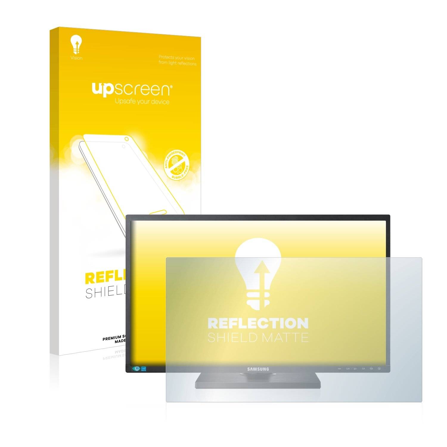 upscreen Reflection Shield Matte Premium Displayschutzfolie für Samsung