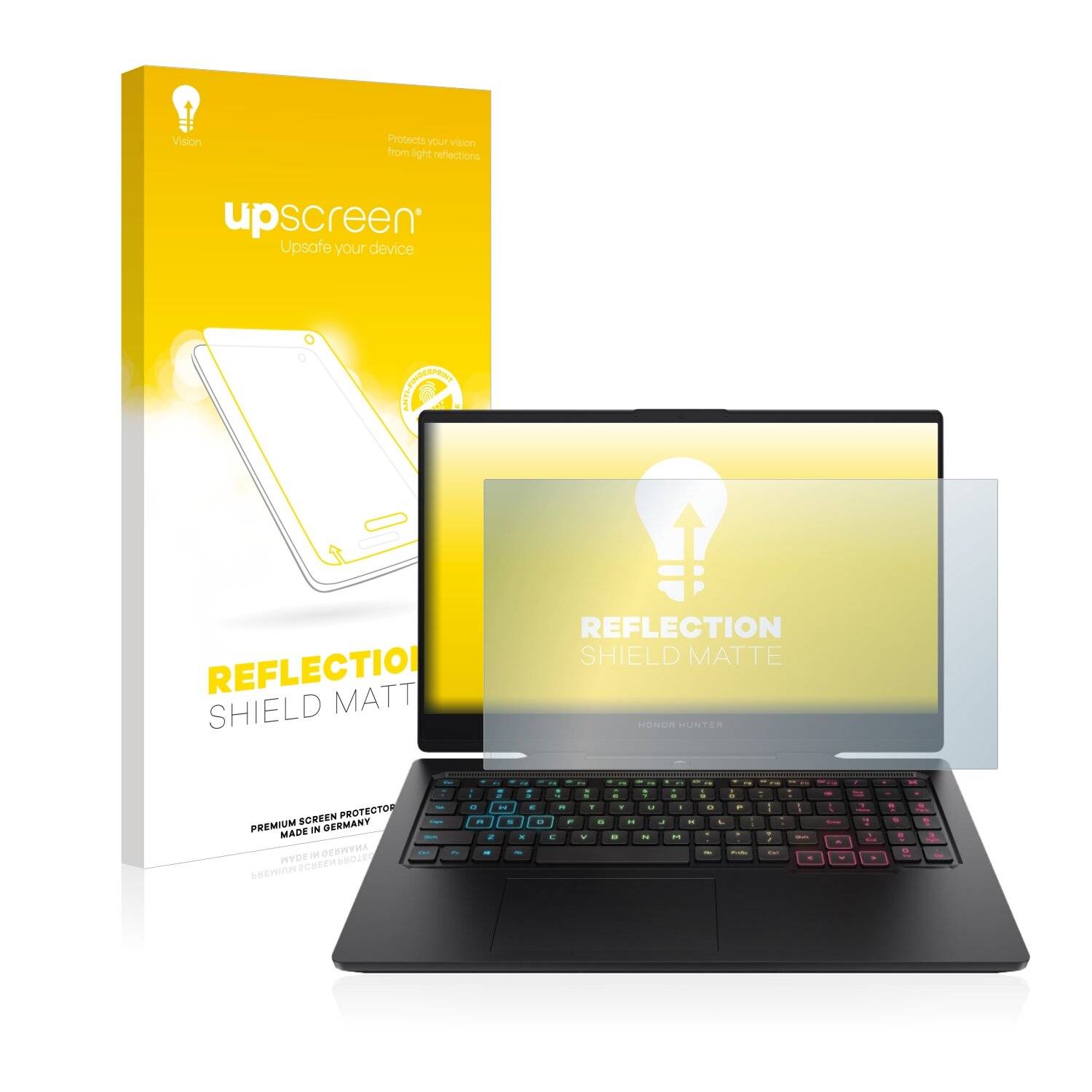 upscreen Reflection Shield Matte Premium Displayschutzfolie für Honor Hunter