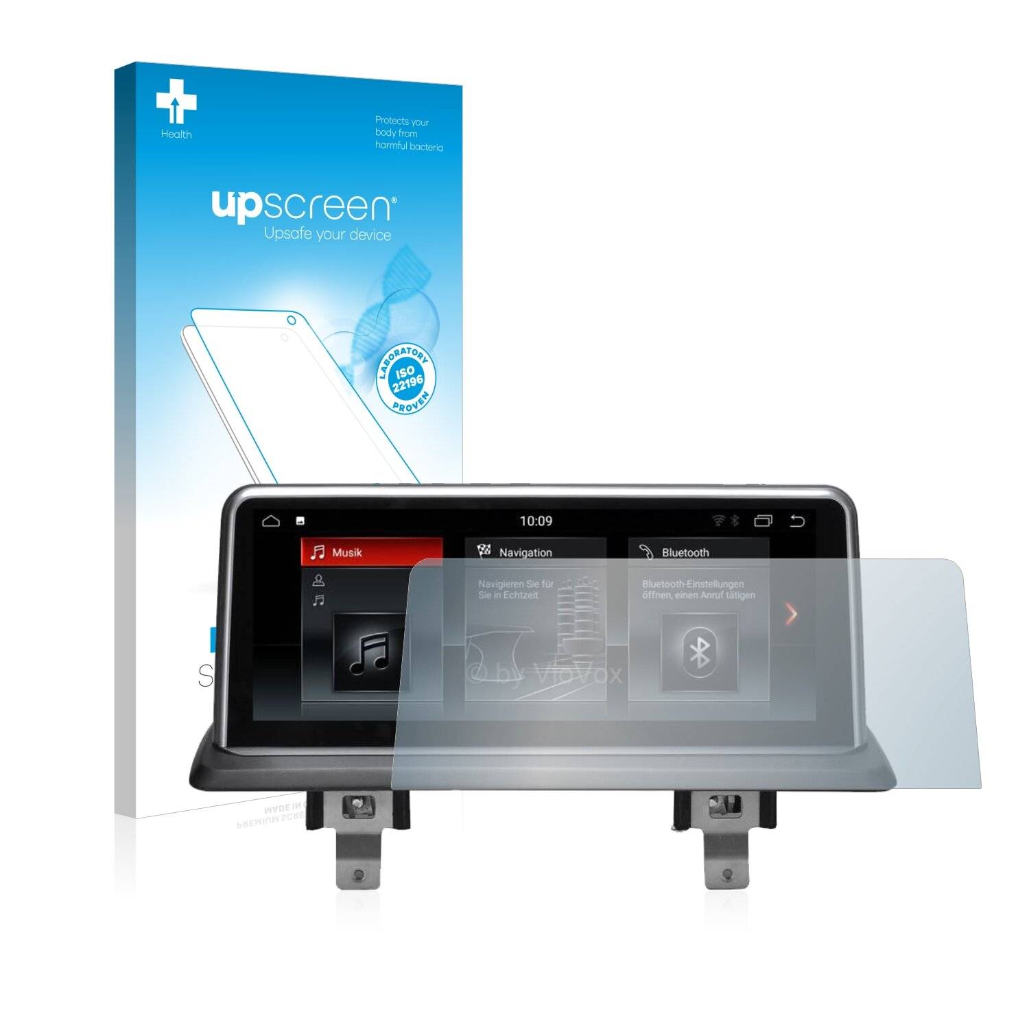 upscreen Bacteria Shield Clear Premium Antibakterielle Displayschutzfolie für BMW 1 E81