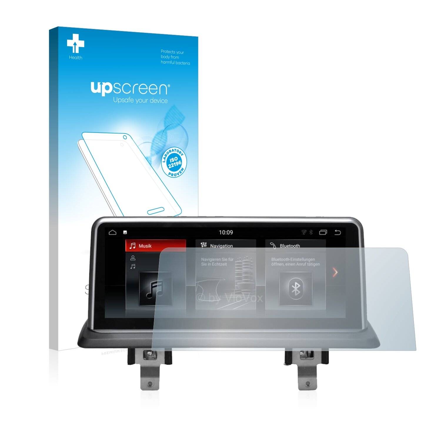 upscreen Bacteria Shield Clear Premium Antibakterielle Displayschutzfolie für BMW 1 E82