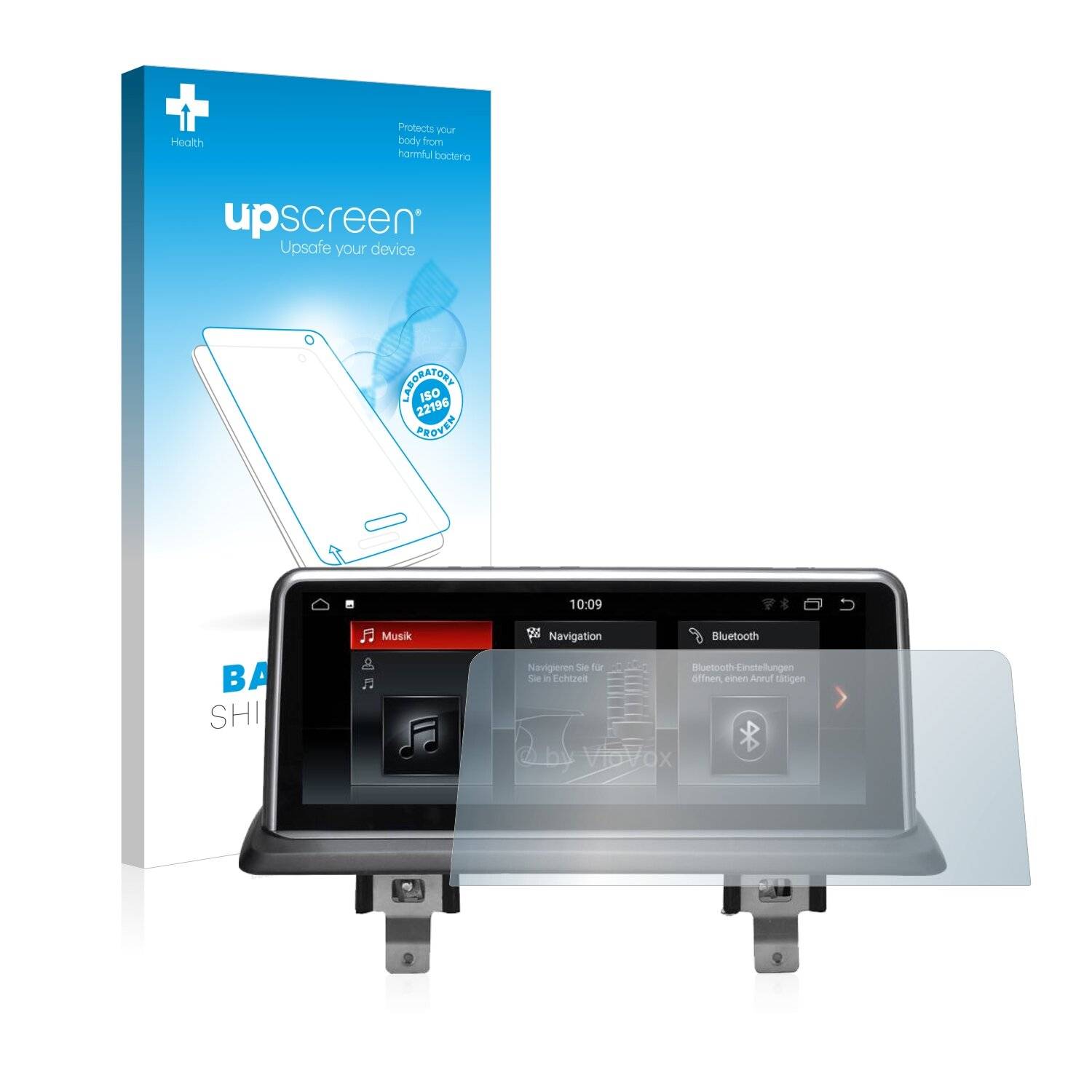 upscreen Bacteria Shield Clear Premium Antibakterielle Displayschutzfolie für BMW 1 F20