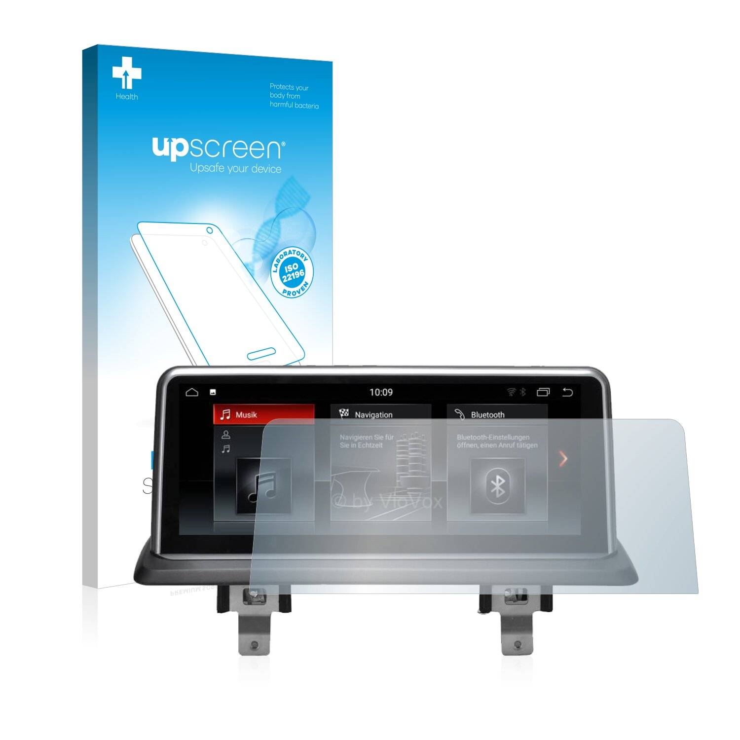 upscreen Bacteria Shield Clear Premium Antibakterielle Displayschutzfolie für BMW 1 E87