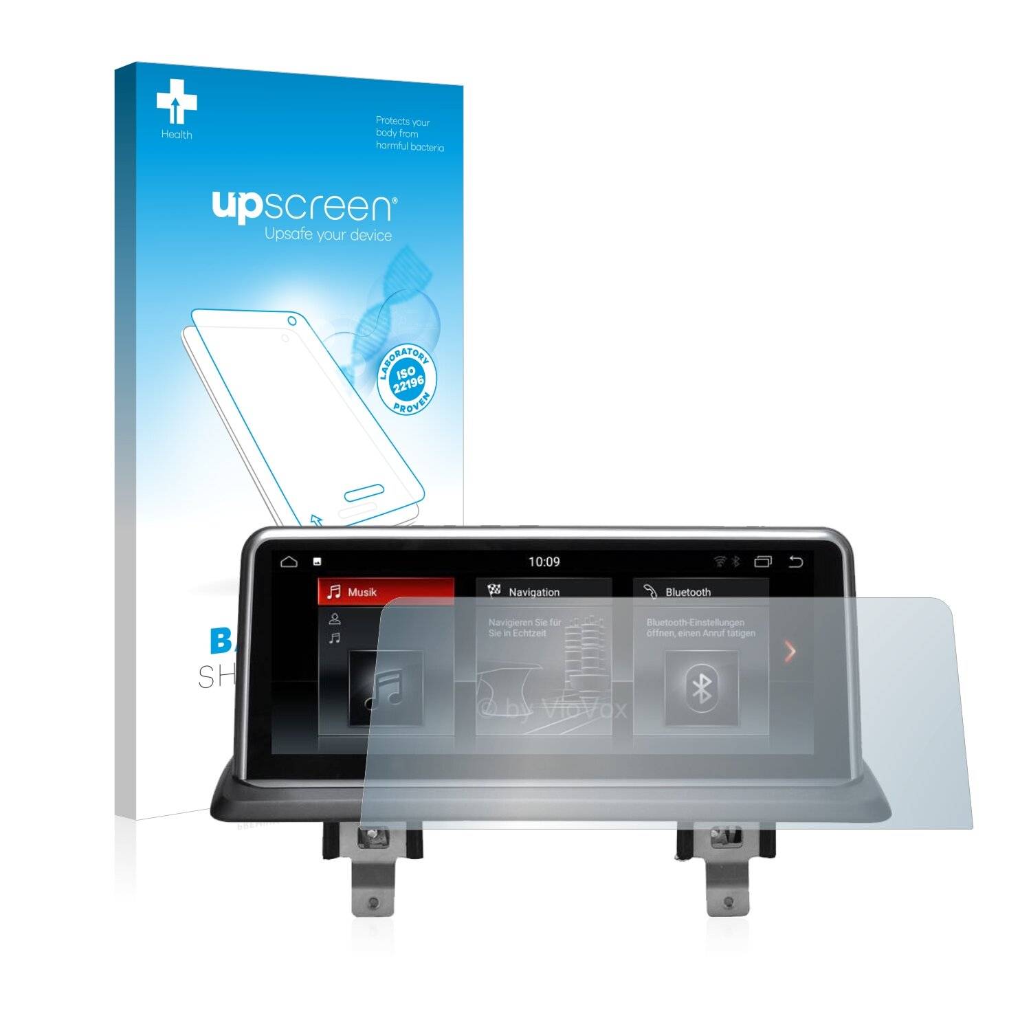 upscreen Bacteria Shield Clear Premium Antibakterielle Displayschutzfolie für BMW 2 F22
