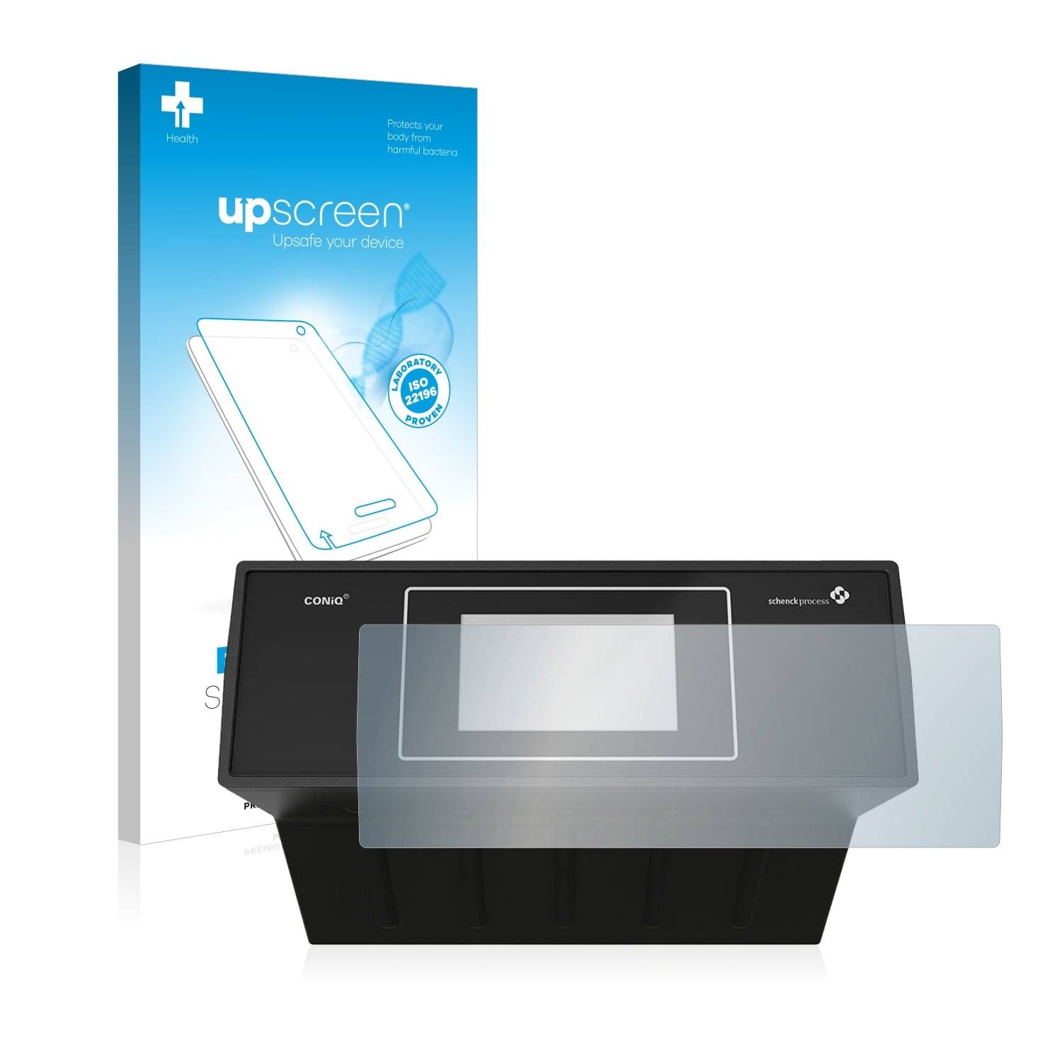 upscreen Bacteria Shield Clear Premium Antibakterielle Displayschutzfolie für Coniq