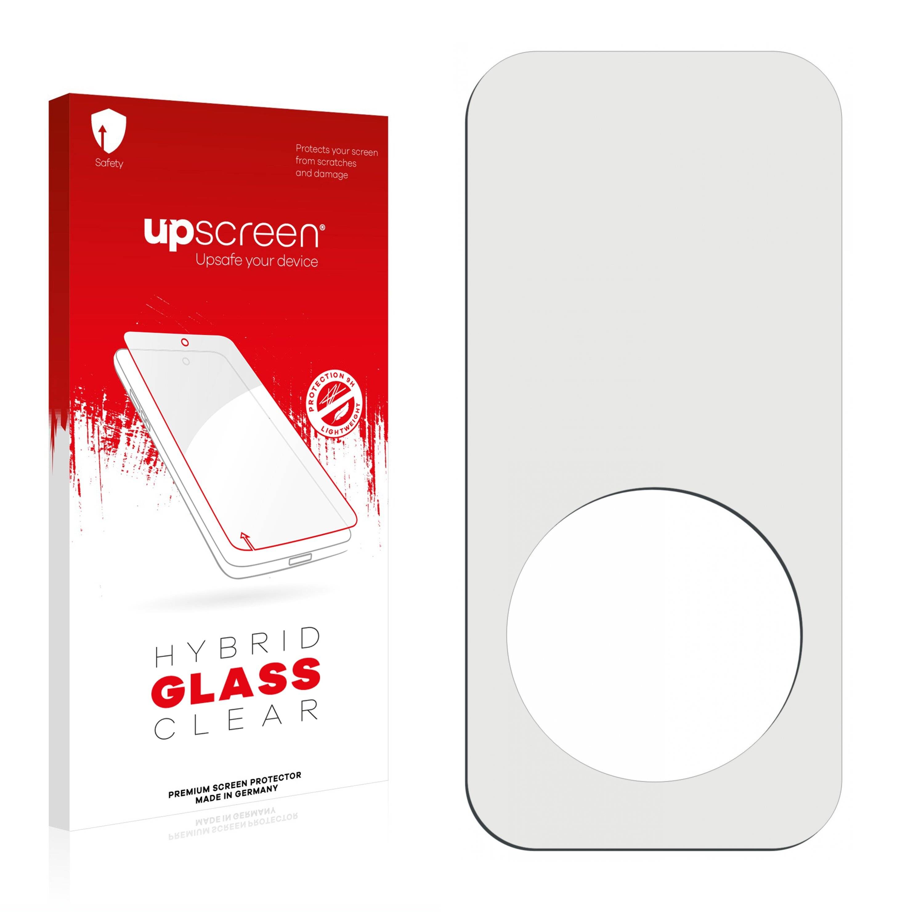 upscreen Hybrid Glass Clear Premium Schutzglas Folie für Samsung Galaxy Tab Active 2 (NUR