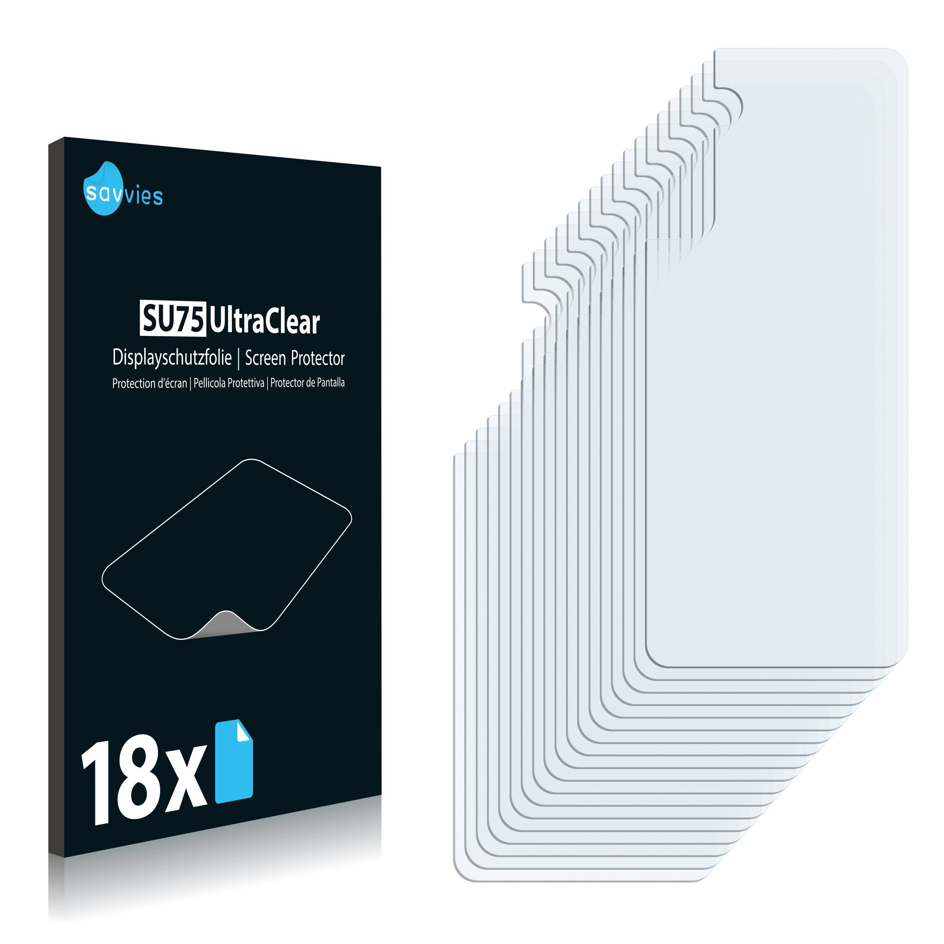18x Savvies SU75 Displayschutzfolie für Realme 6