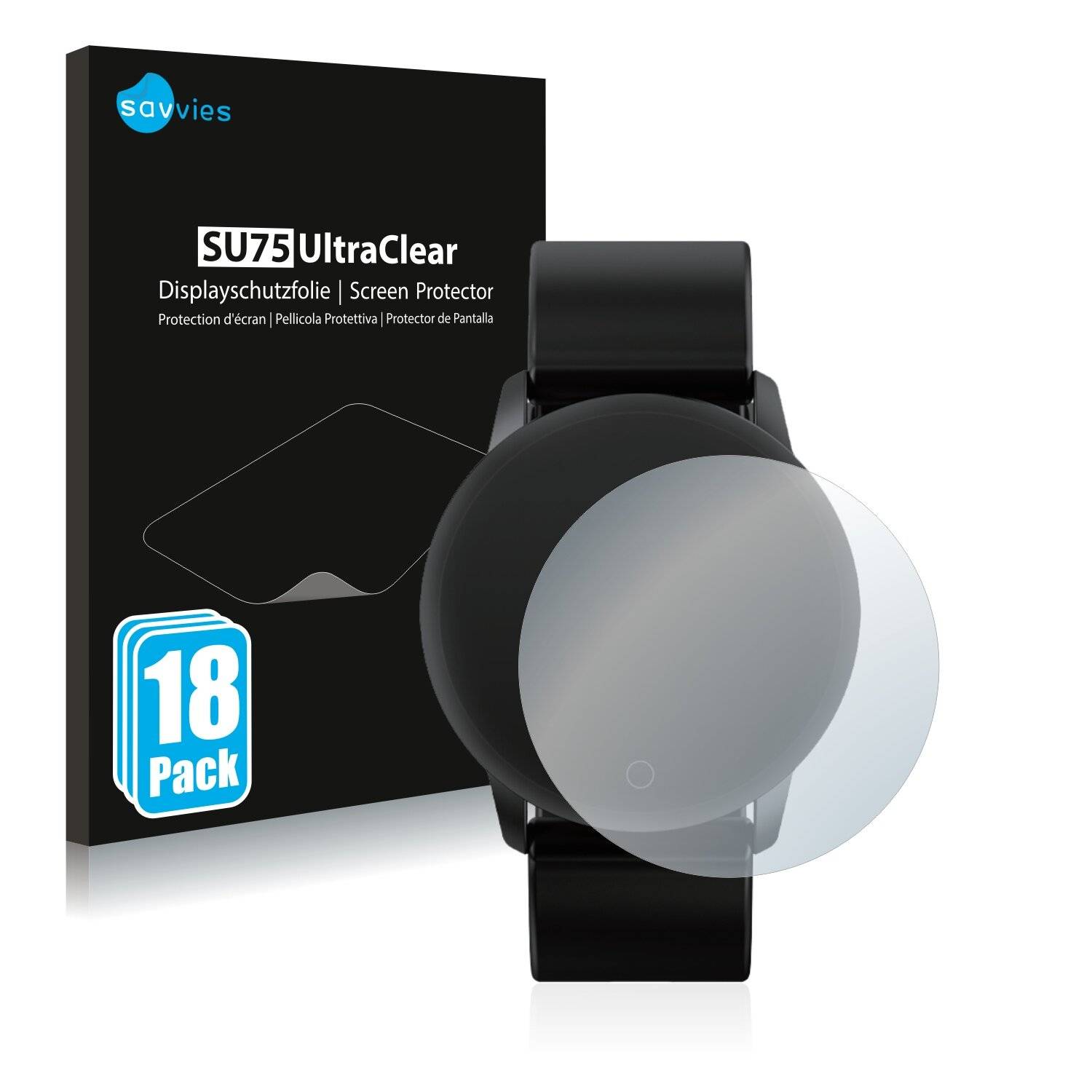 18x Savvies SU75 Displayschutzfolie für BingoFit