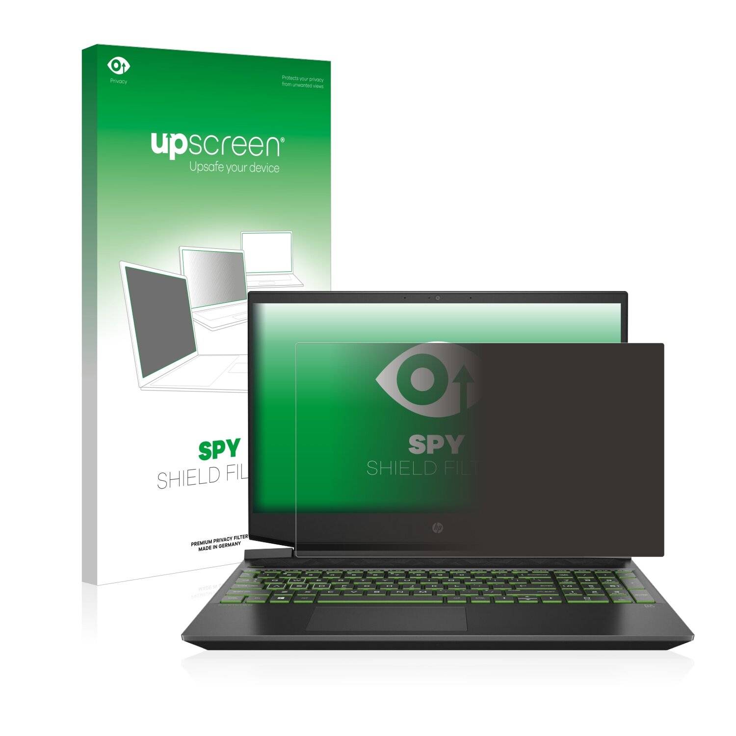 upscreen Spy Shield Filter Premium Blickschutzfilter für HP Pavilion