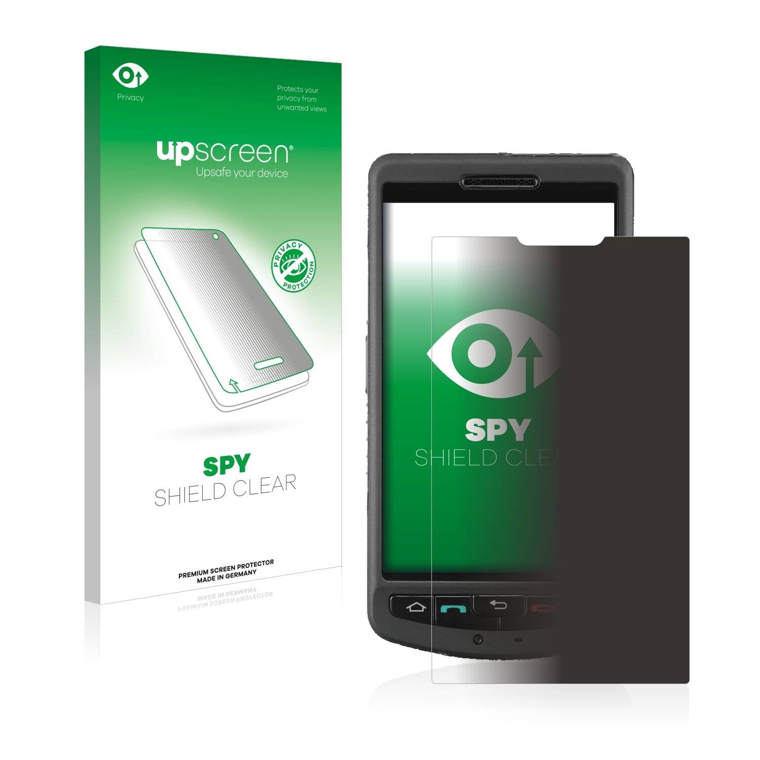 upscreen Spy Shield Clear Premium Blickschutzfolie für Gen2Wave
