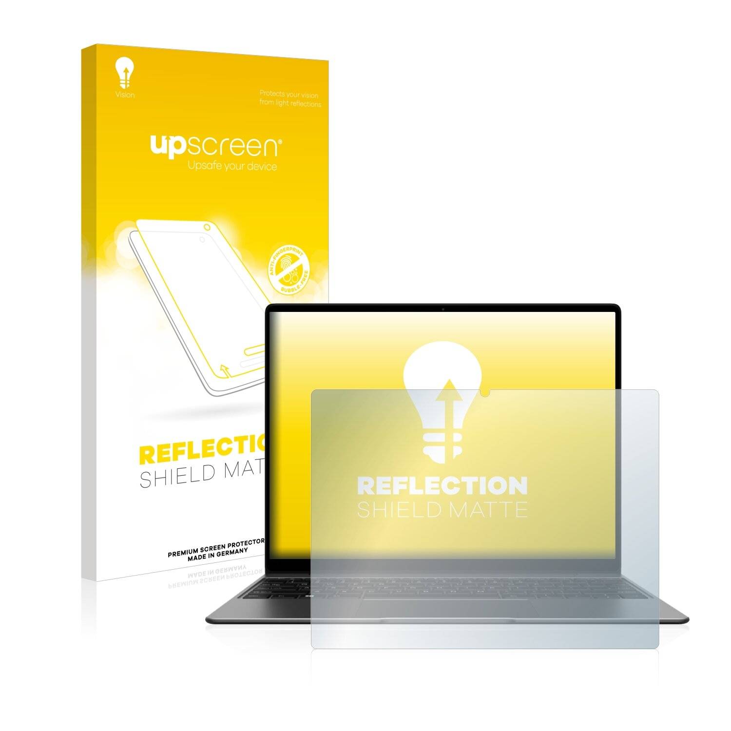 upscreen Reflection Shield Matte Premium Displayschutzfolie für Chuwi CoreBook