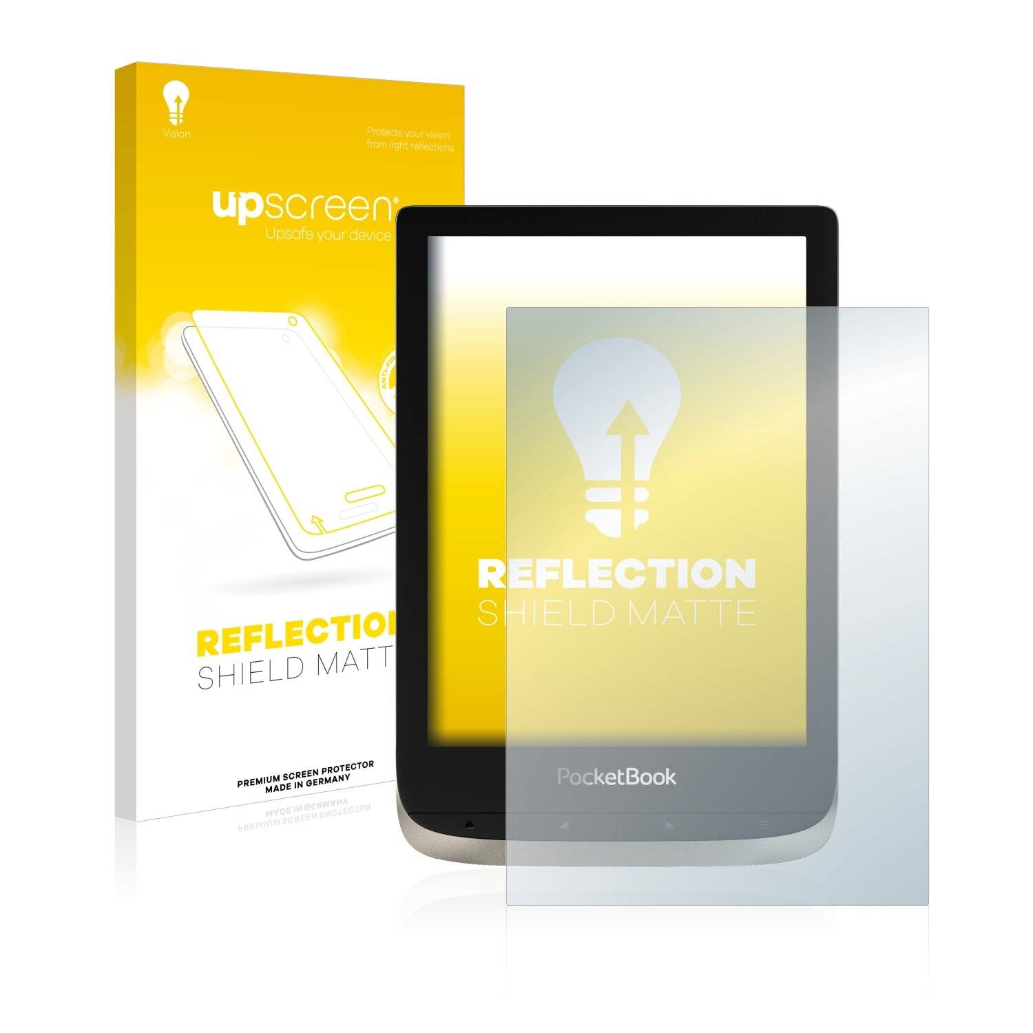 upscreen Reflection Shield Matte Premium Displayschutzfolie für PocketBook