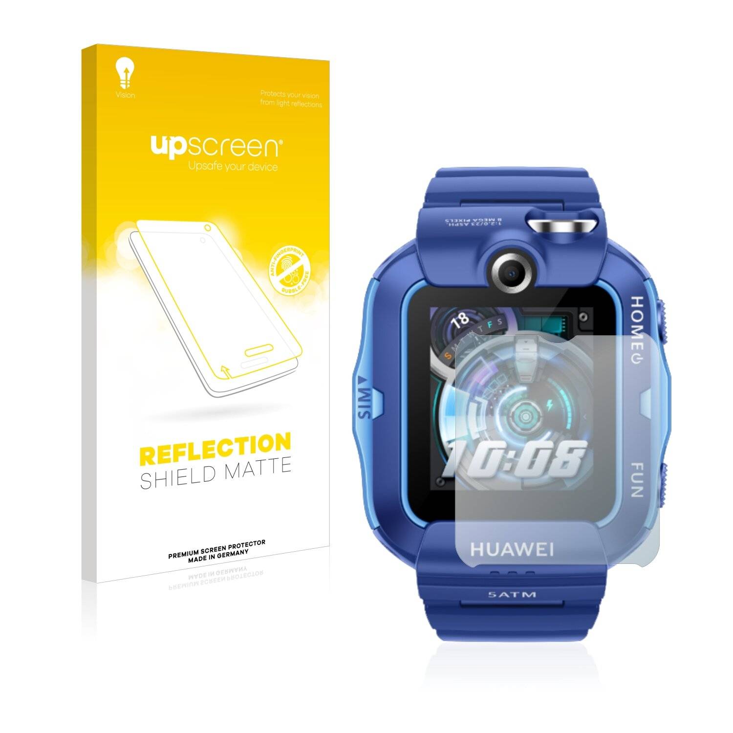 upscreen Reflection Shield Matte Premium Displayschutzfolie für Huawei Childrens Watch