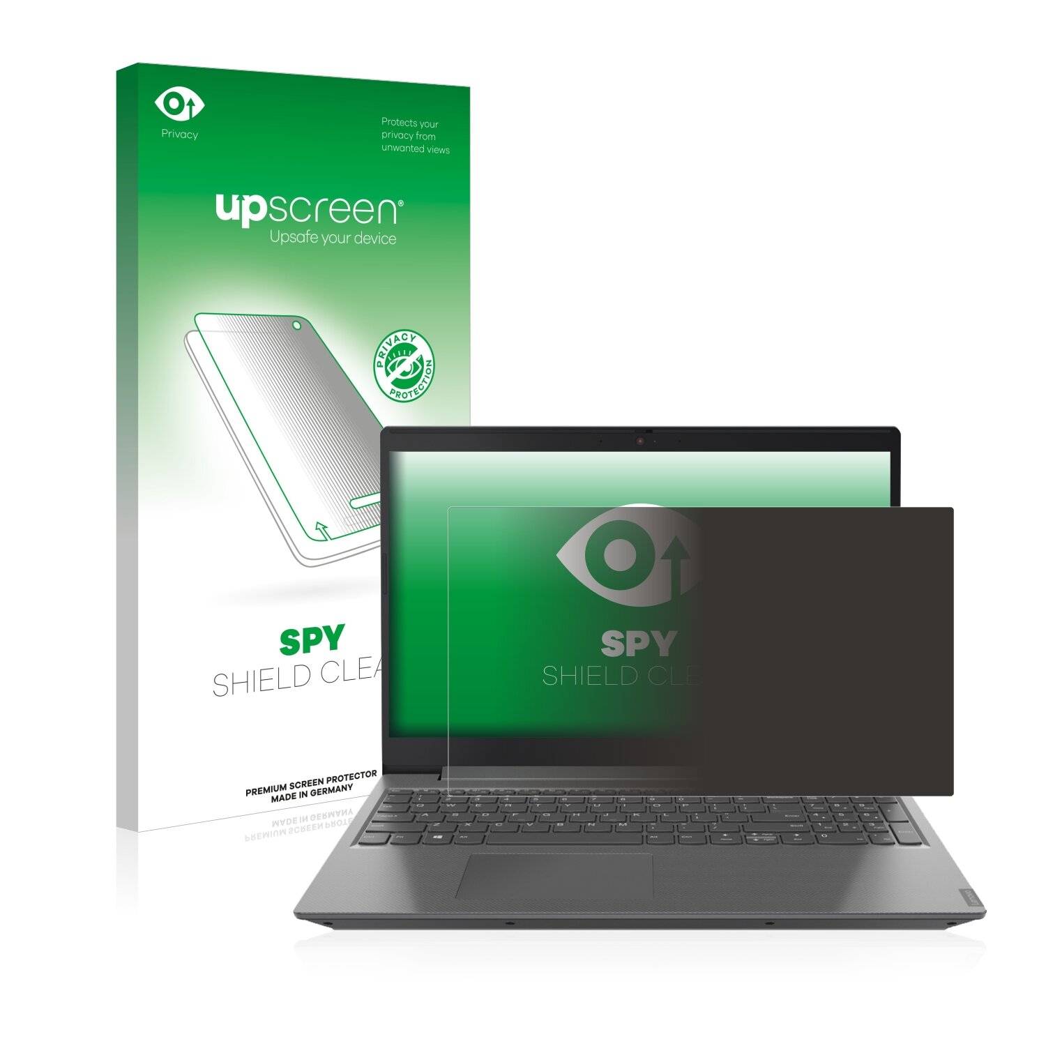 upscreen Spy Shield Clear Premium Blickschutzfolie für Lenovo