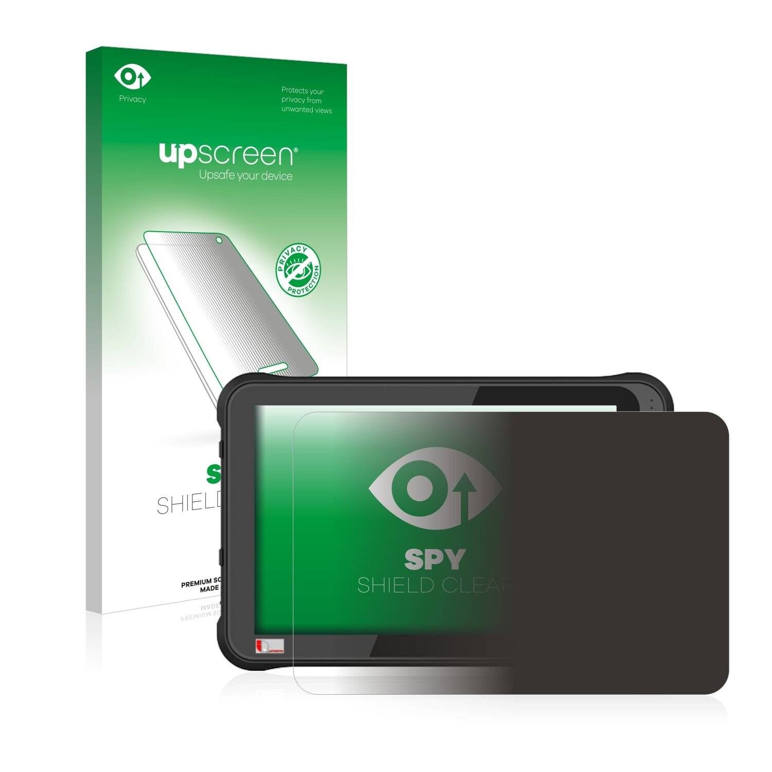 upscreen Spy Shield Clear Premium Blickschutzfolie für IQ Automation TM10